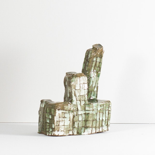 Glazed Ceramic | 6-1/2" x 6" x 4-1/2"