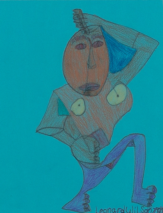 Leonard Wilson | Running Nude, 2018