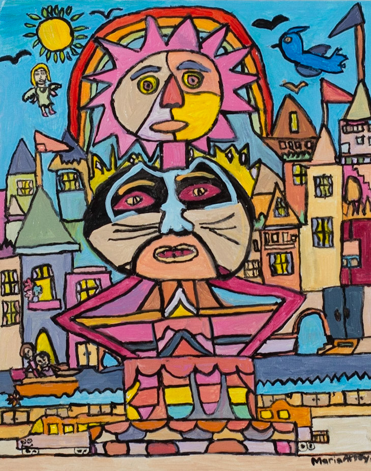 Maria Arroyo | Disney Moon Mask, 2019