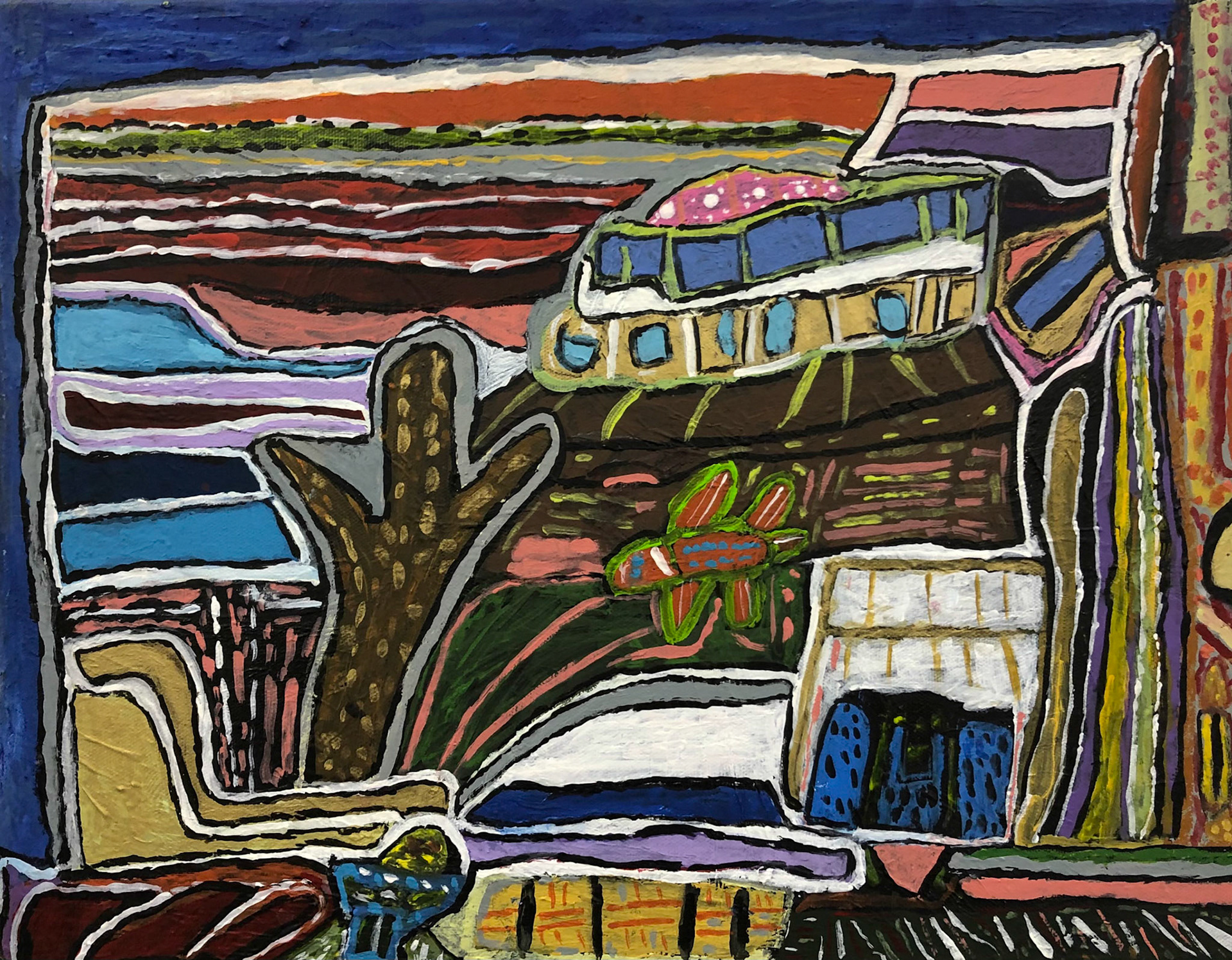 Frank Deak | Fisherman's Place with BIrds, 2018