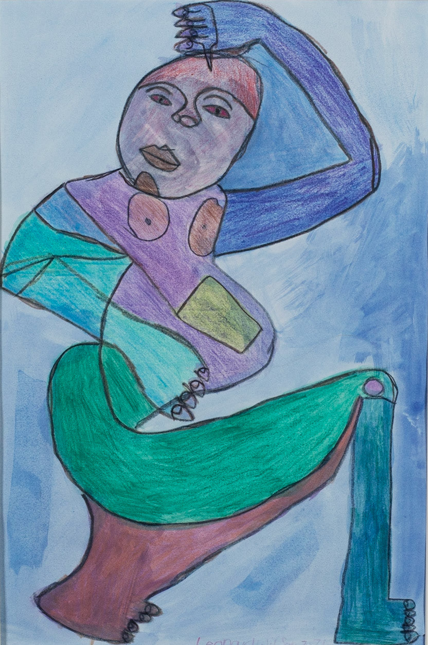 Leonard Wilson | Blue Nude, 2017