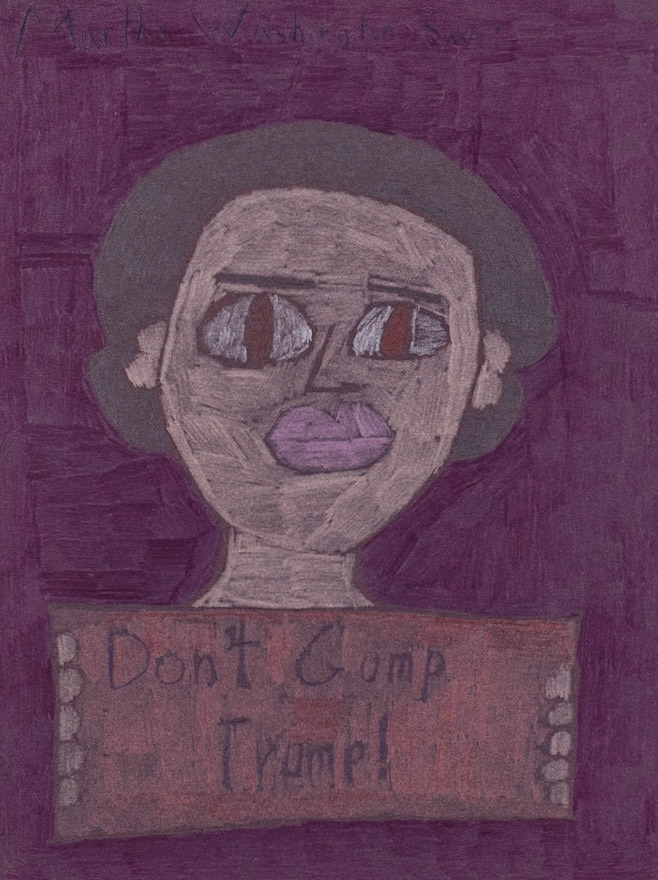 colored pencil on craft paper | 12" x 9"