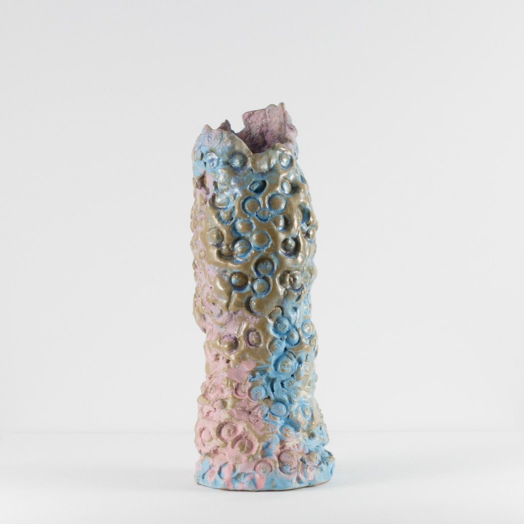 Mark Pasquini | Pink & Blue Vessel, 2018