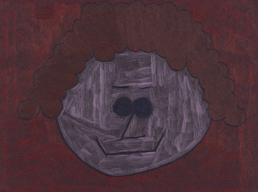 colored pencil on craft paper | 9" x 12"