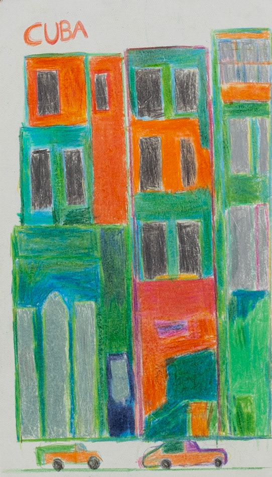 colored pencil on paper | 14" x 8"