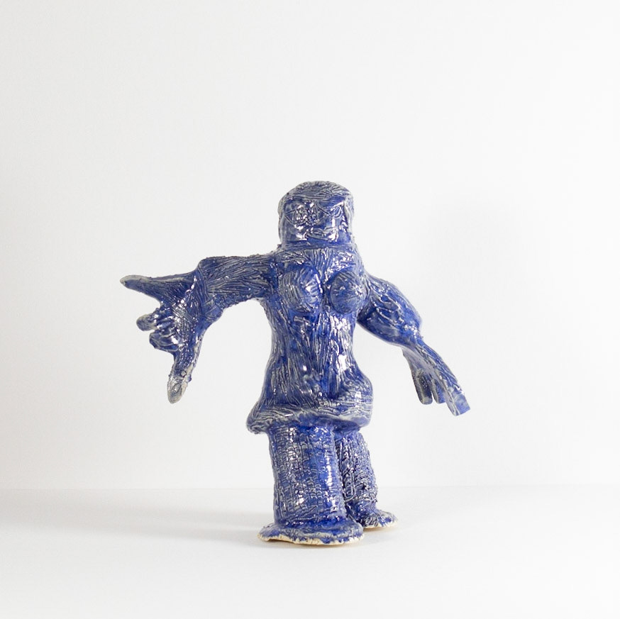 Glazed Ceramic | 8-1/2" x 9" x 4-3/4"