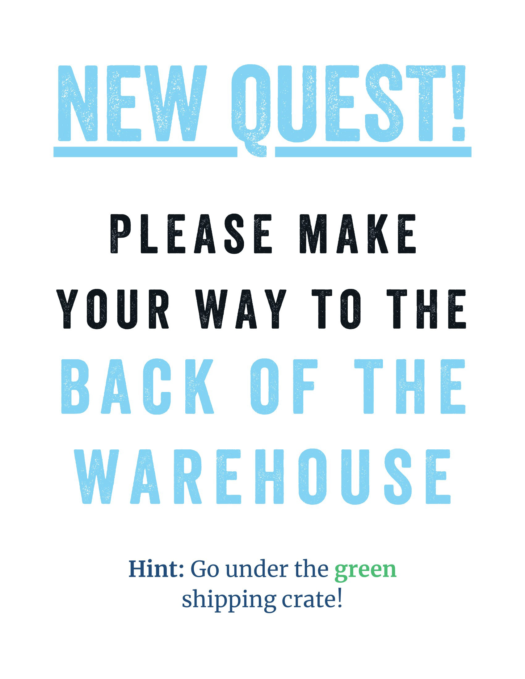 Wayfinding sign. Event: Full Indie [Videogame] Meetup.