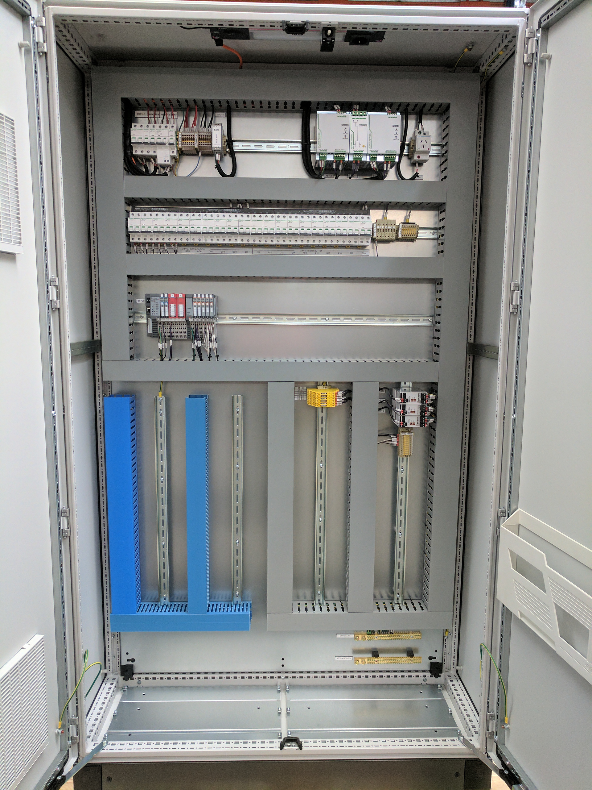 Control Panel for Petroleum Terminal