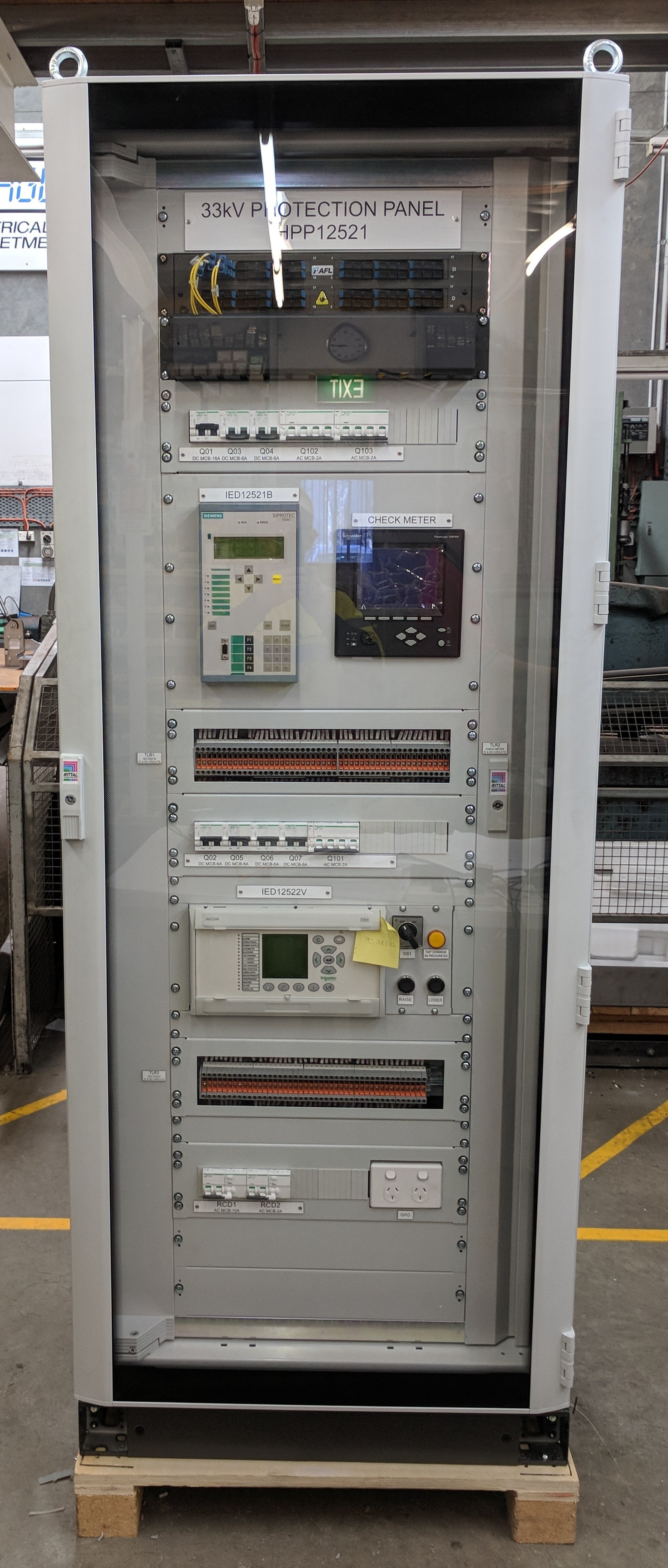 substation protection panel for WestConnex