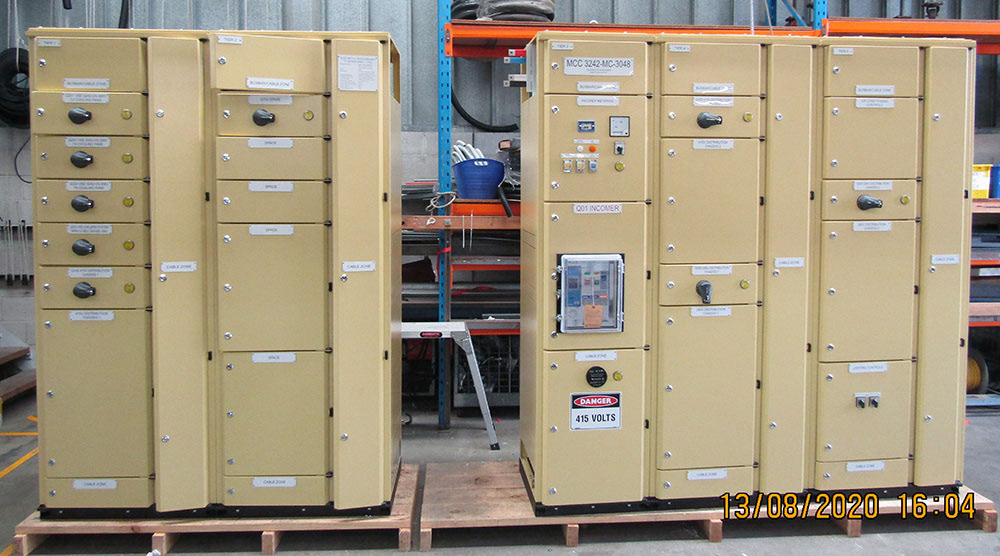 1200A LVDB/MCC for Mining Application