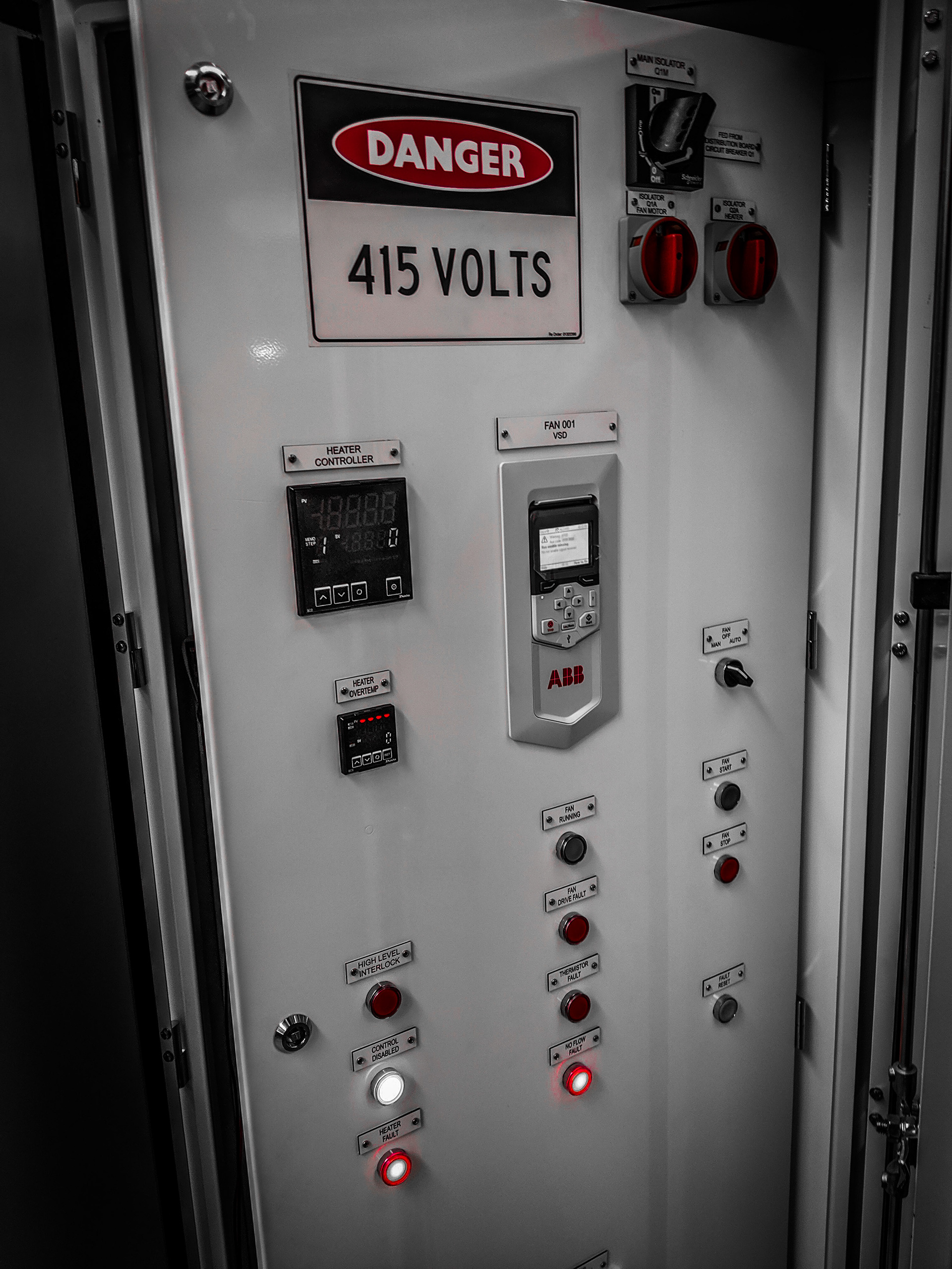 Sewerage Odour Control Panel