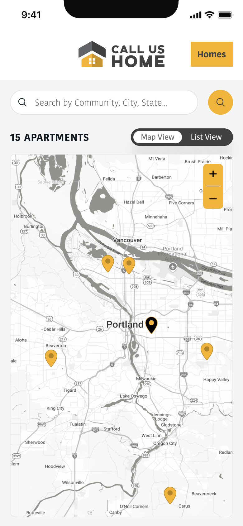 Home Search | Map View