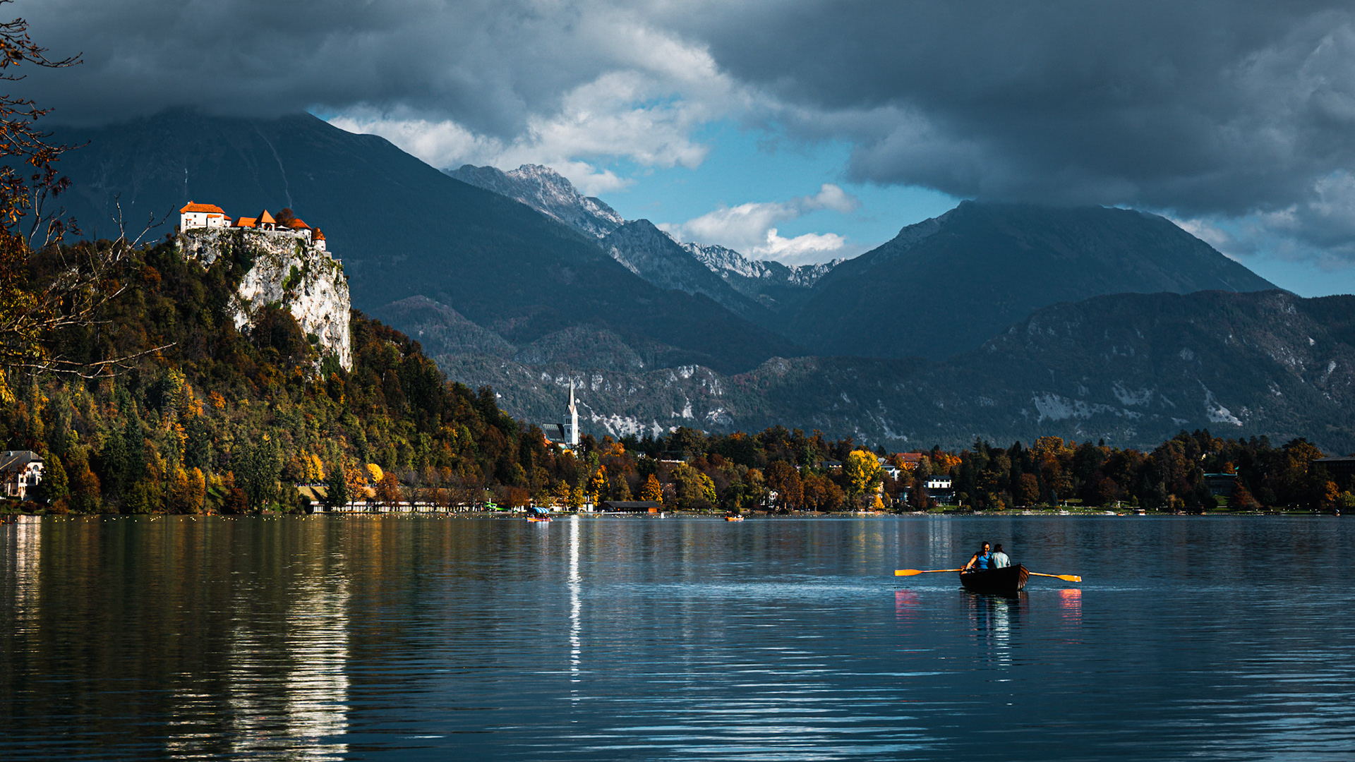 Bled Castle by Lake Bled