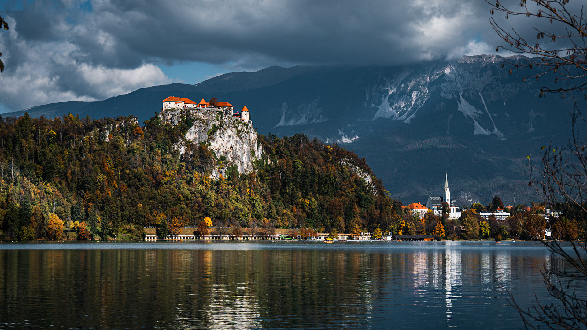 Bled Castle by Lake Bled