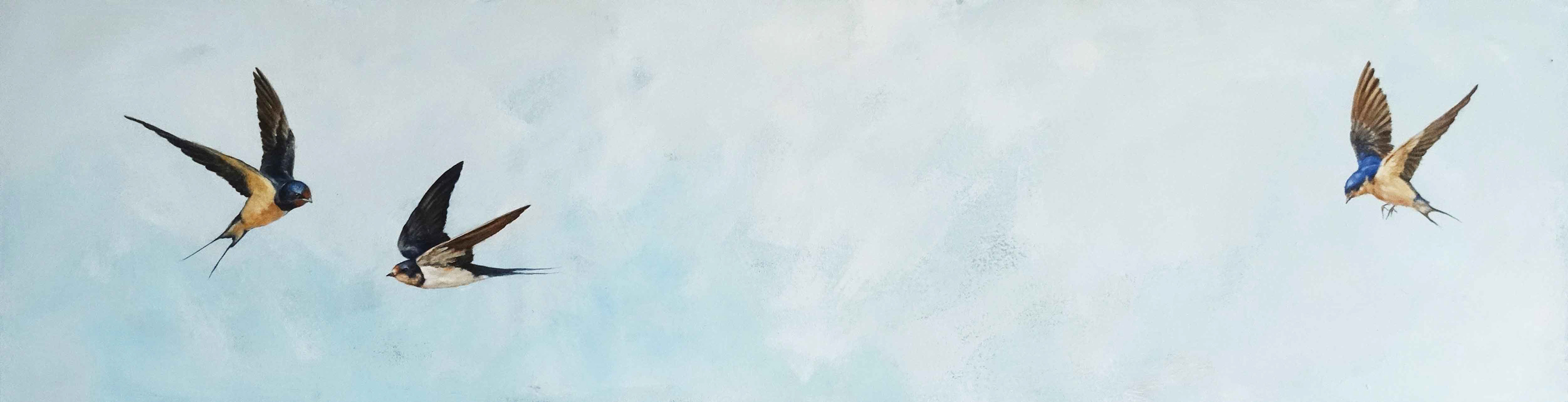 Acrílico sobre lienzo · Acrylic on canvas 120 x 30 cms.  2015