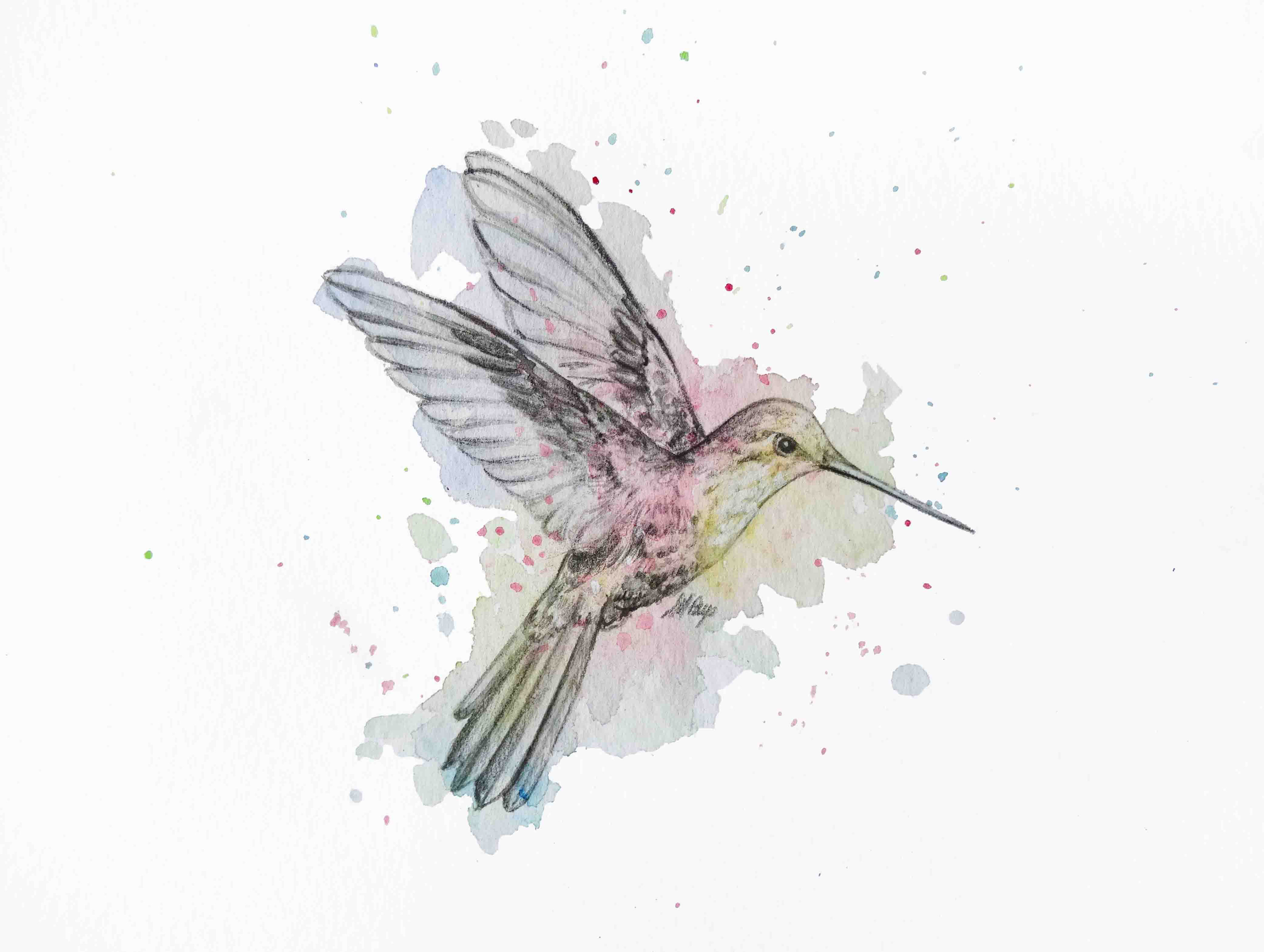 Acuarela y lápiz sobre papel · Watercolor and pencil on paper 25 x21 cms 2017