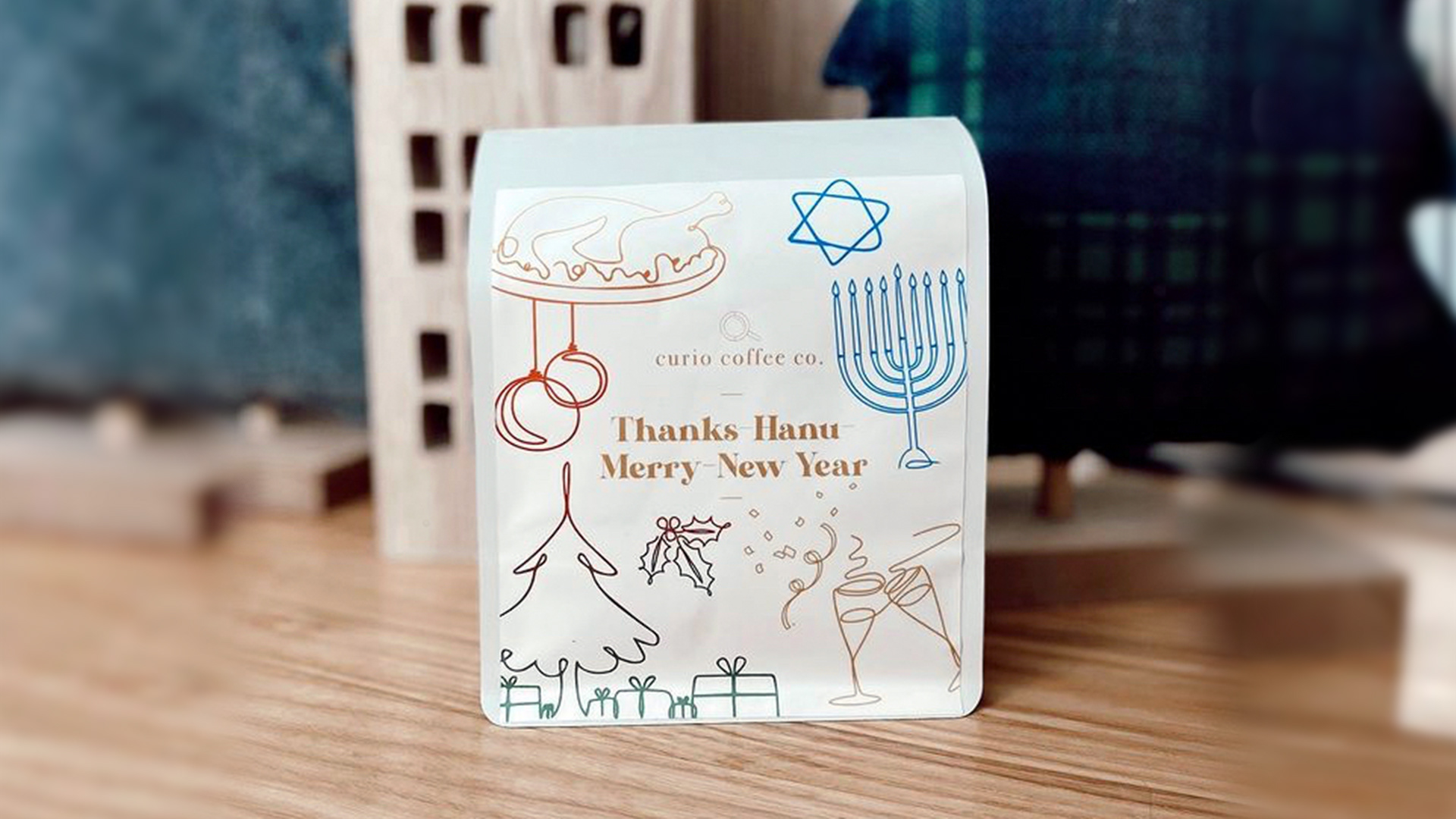 Curio Thanks-Hanu-Merry-New Year Coffee Packaging