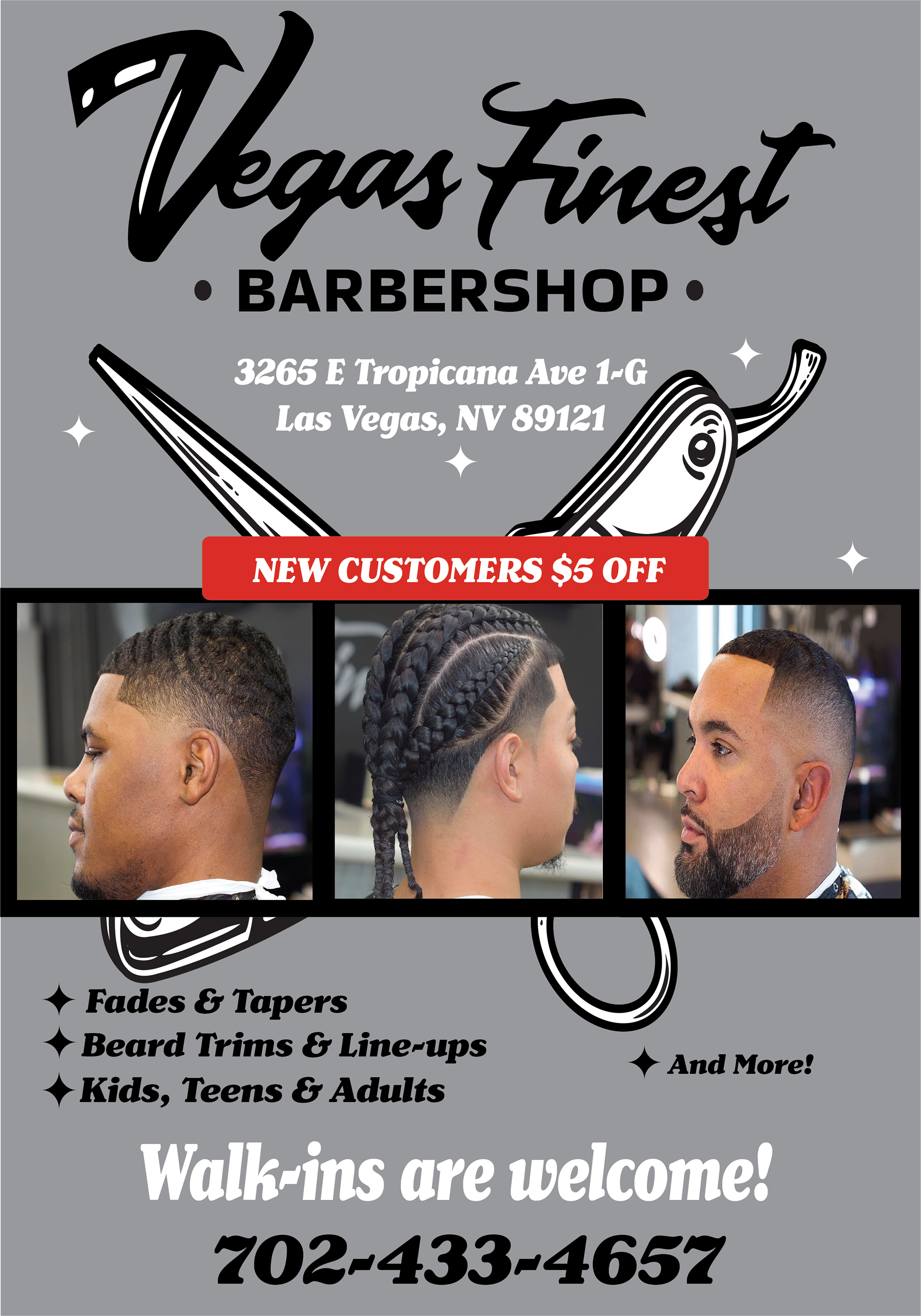 Vegas Finest Promo Flyer