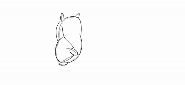 Flour Sack - Weight/Storytelling Assignment - Otis College of Art and Design - 9.03 x 4.163 in - 2021 Software: Procreate