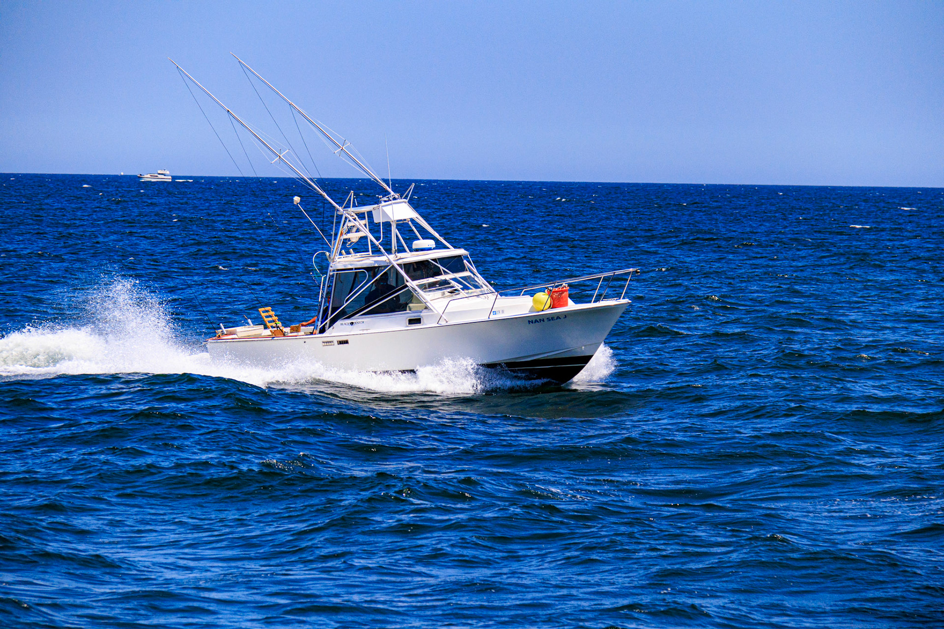 Somewhere off the coast of New Jersey