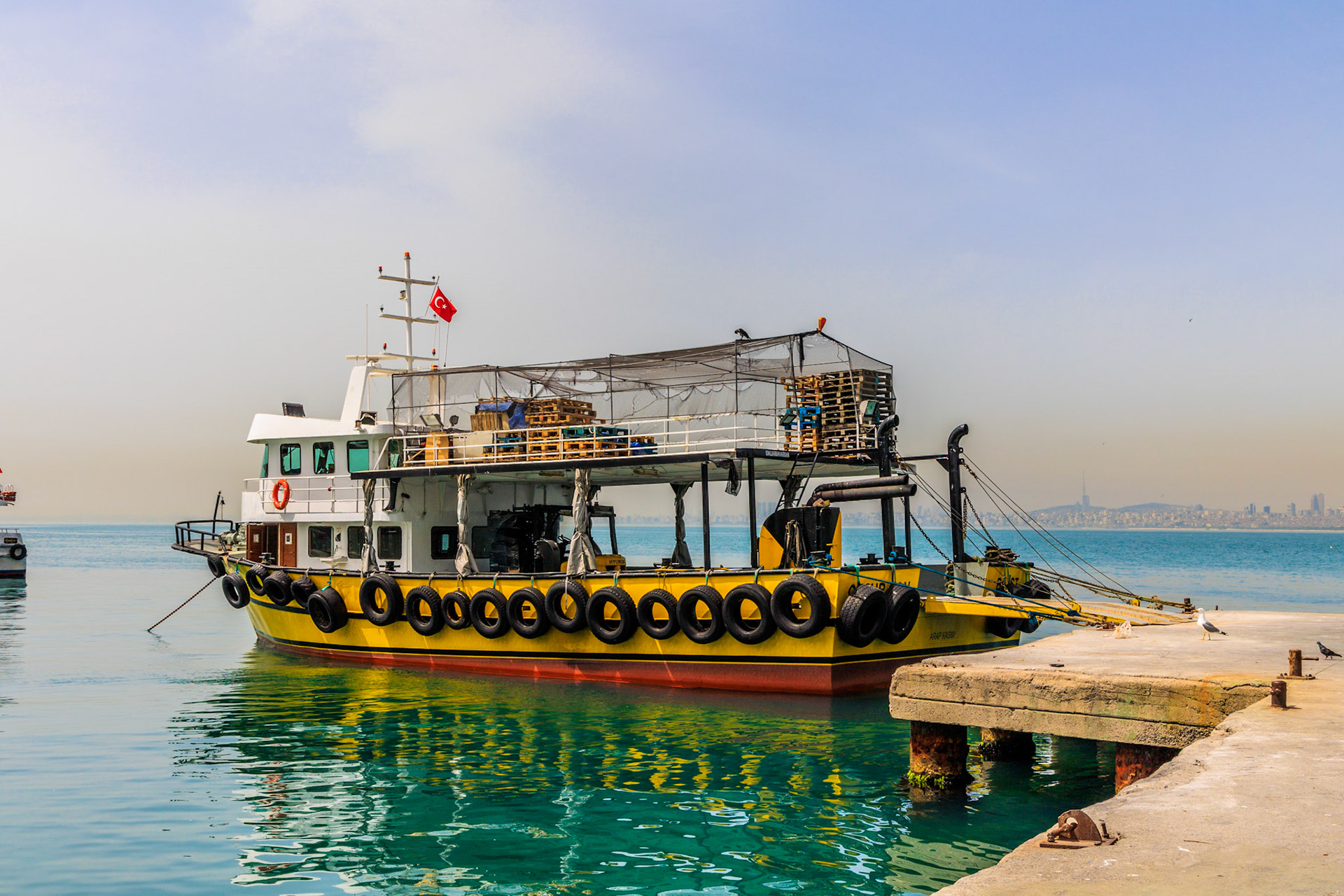 Kinaliada's harbor