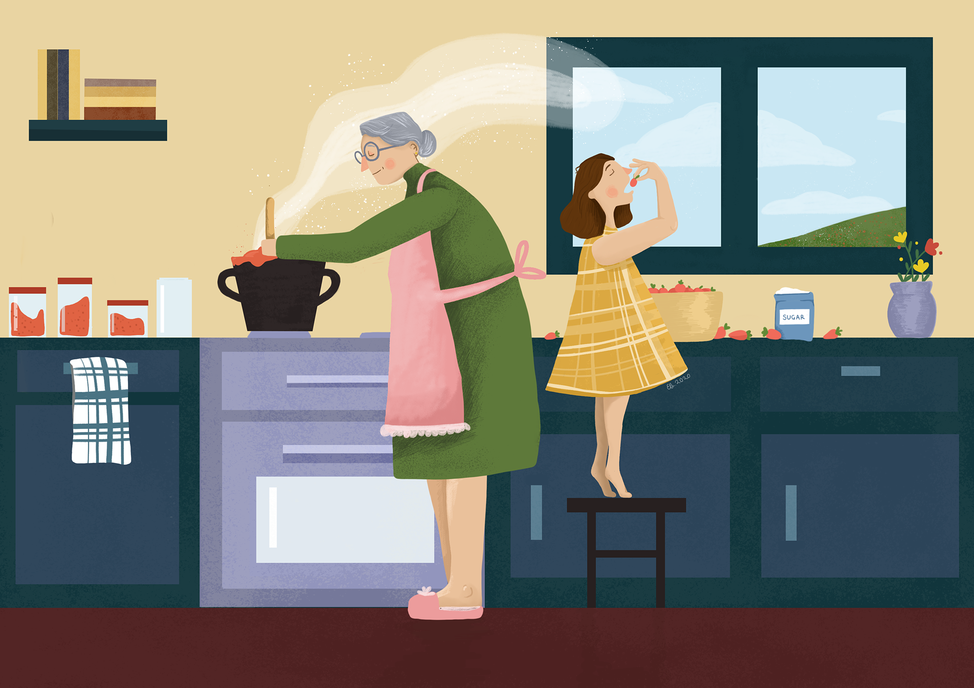 Picture Hooks Competition - Grandma's Kitchen