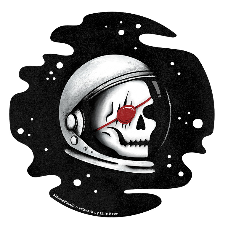 Logo for 'AlexNotTheLion' @alexnotthelion