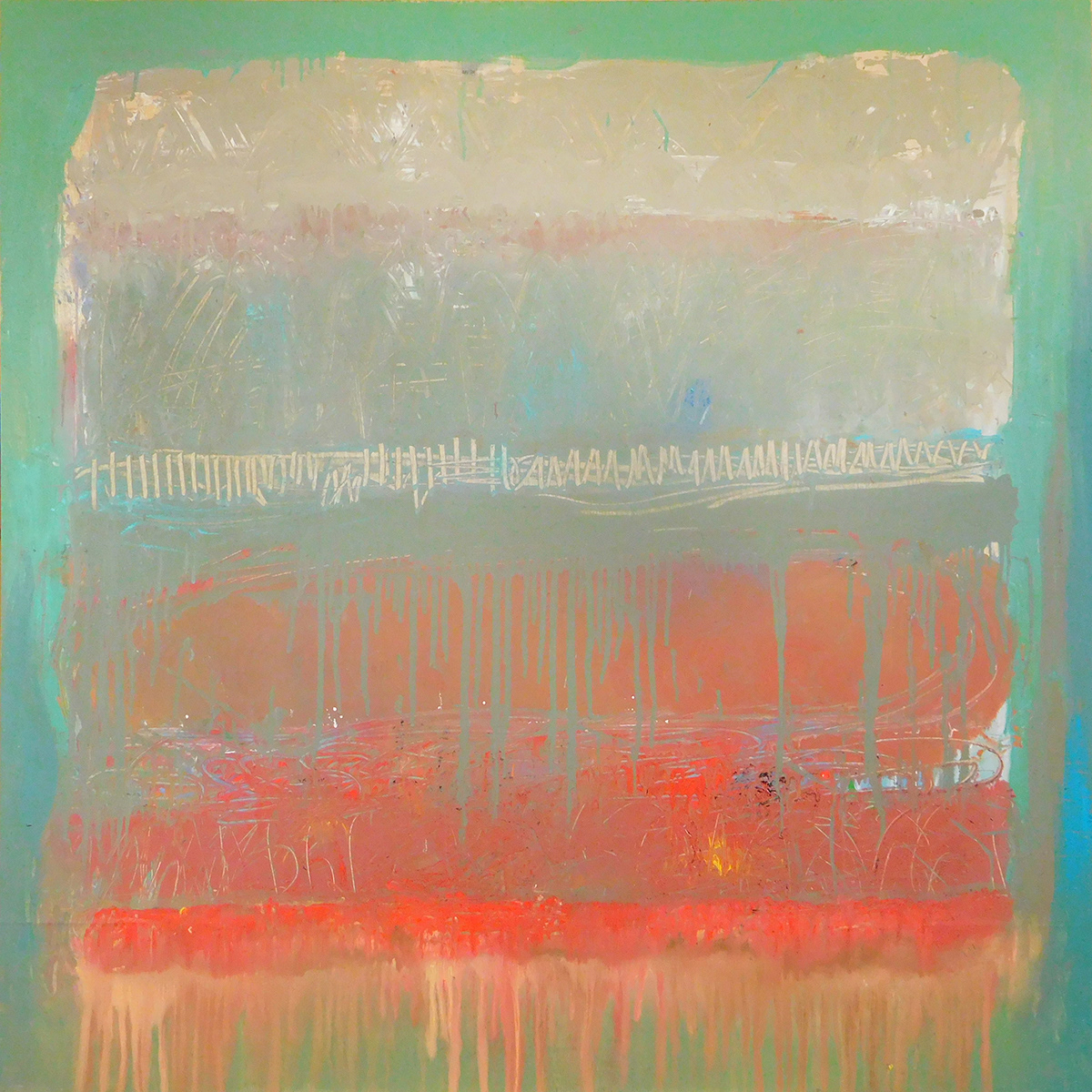 Never Too Late for Green - 48"x48"