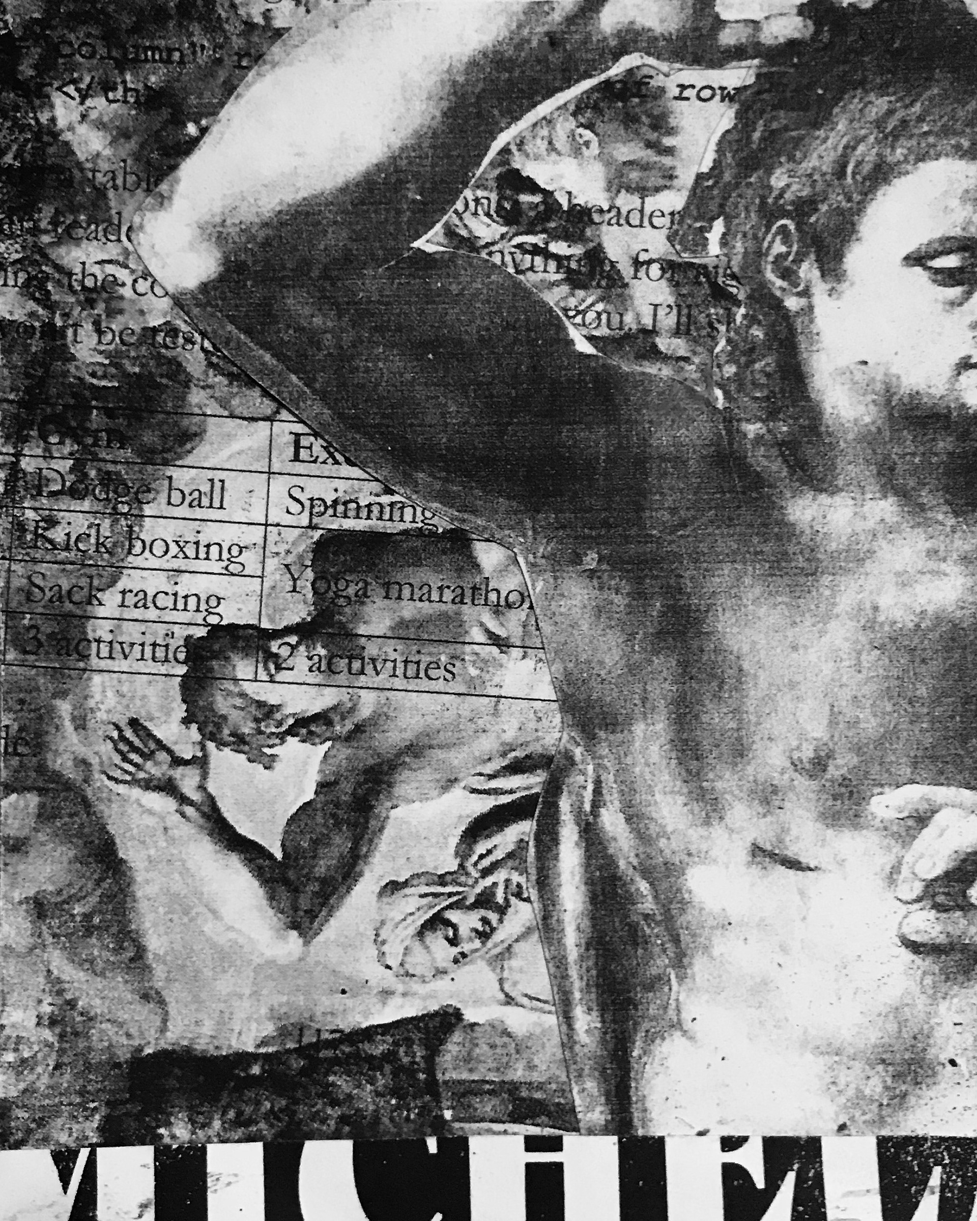 Collage 5" x 7"