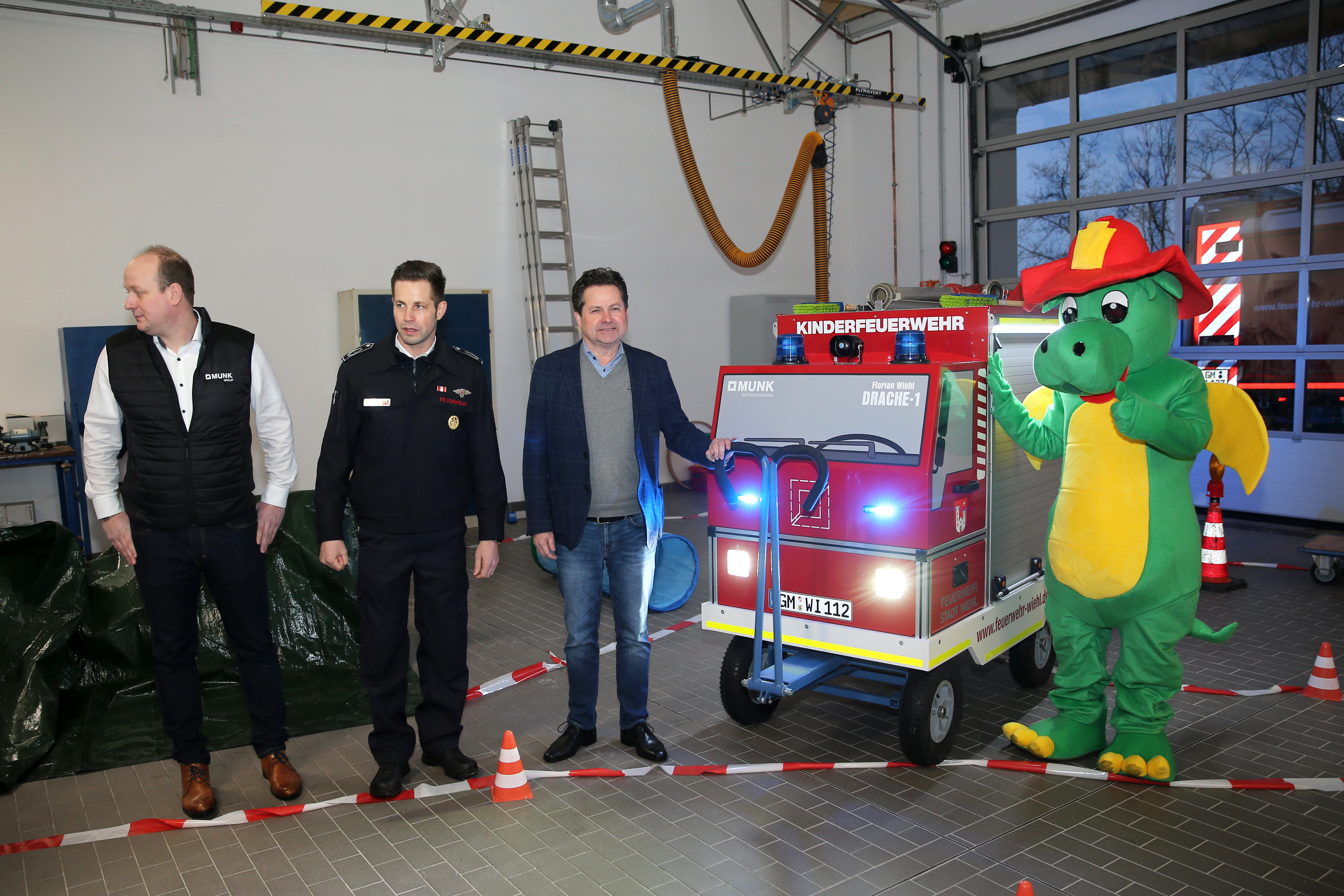 Ein Fahrzeug für die Wiehler Kinderfeuerwehr