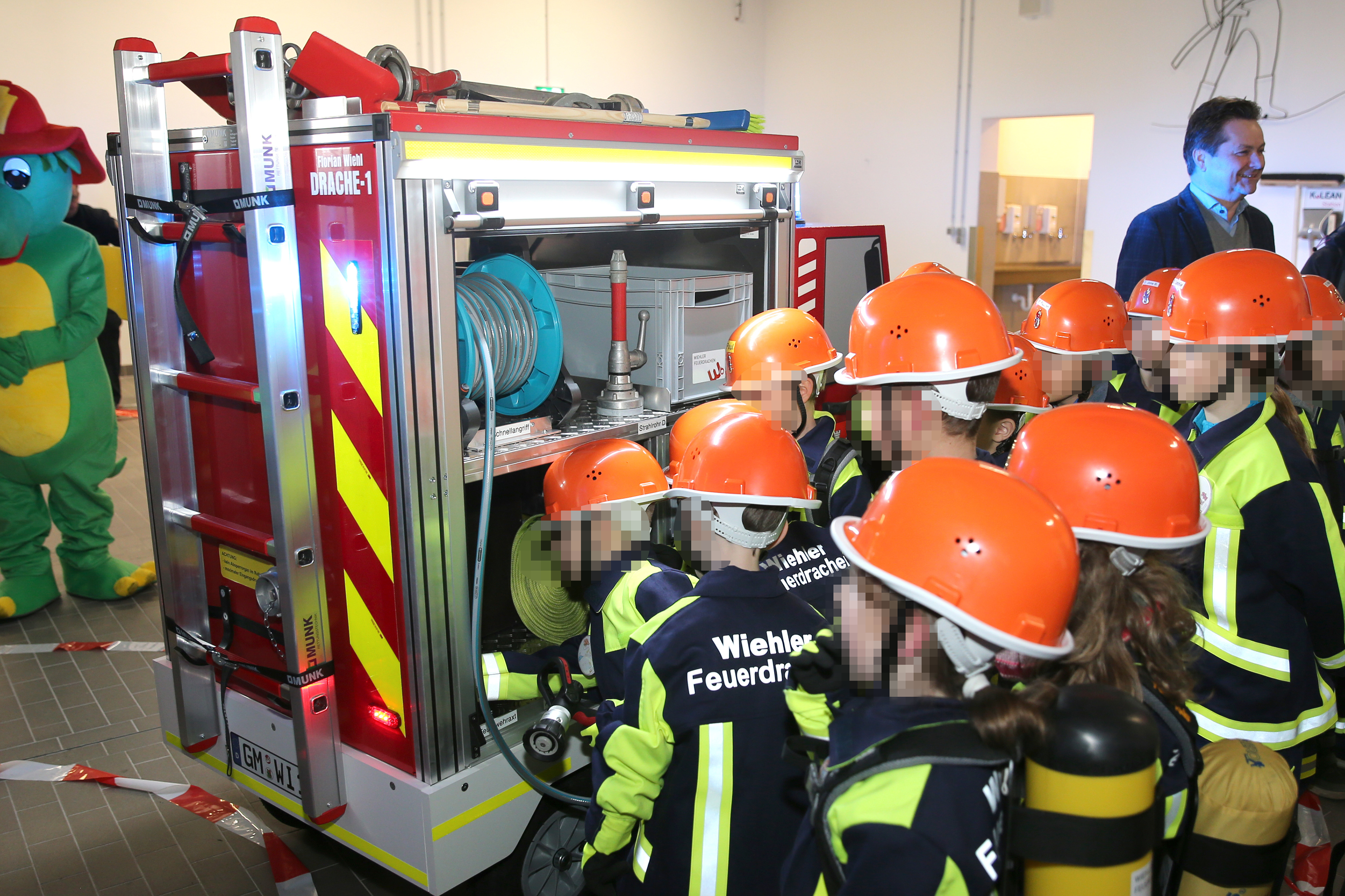 Die “Wiehler Feuerdrachen” im Einsatz
