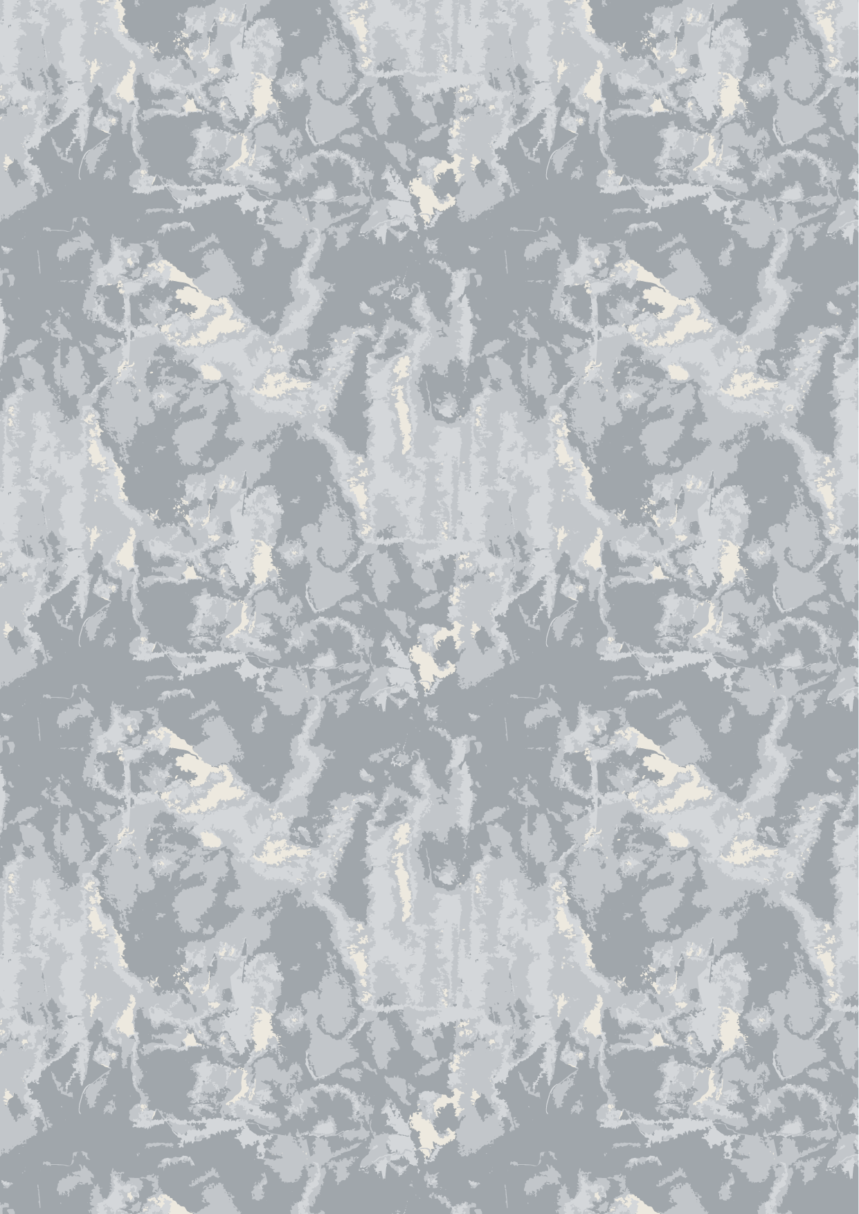 Soft tonal wash blender in pale grey-green for gentle background layering