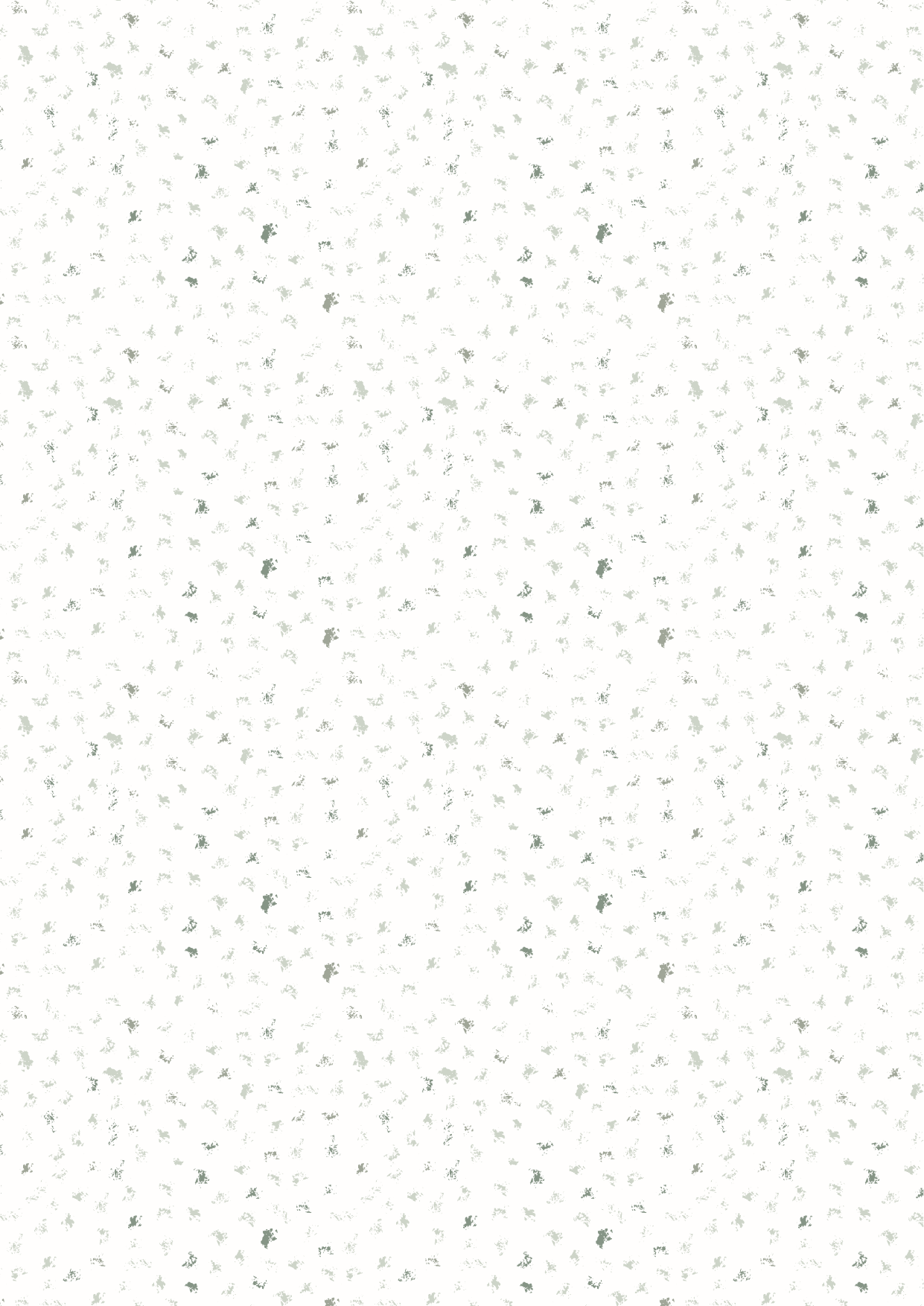 Soft speckled texture blender in sage and cream for subtle layering