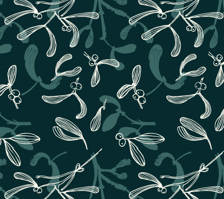 Mistletoe Garland