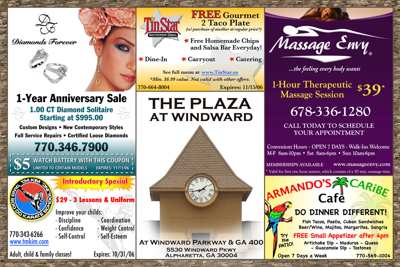 Windward Plaza Mail Flyer