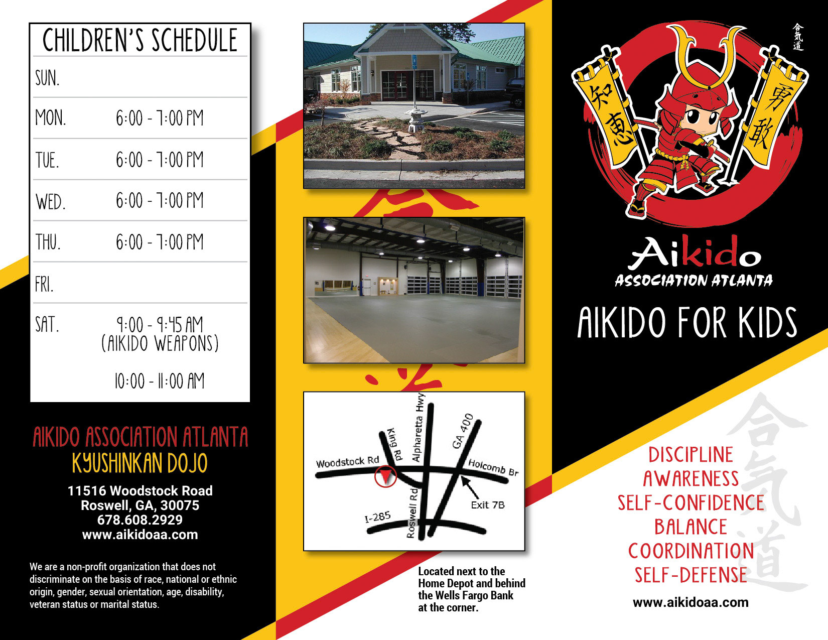 AAA Kids Brochure Outside