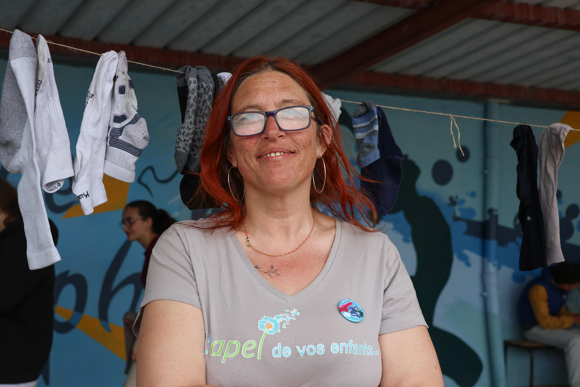  Estelle Ichouribehere, initiatrice de la performance.