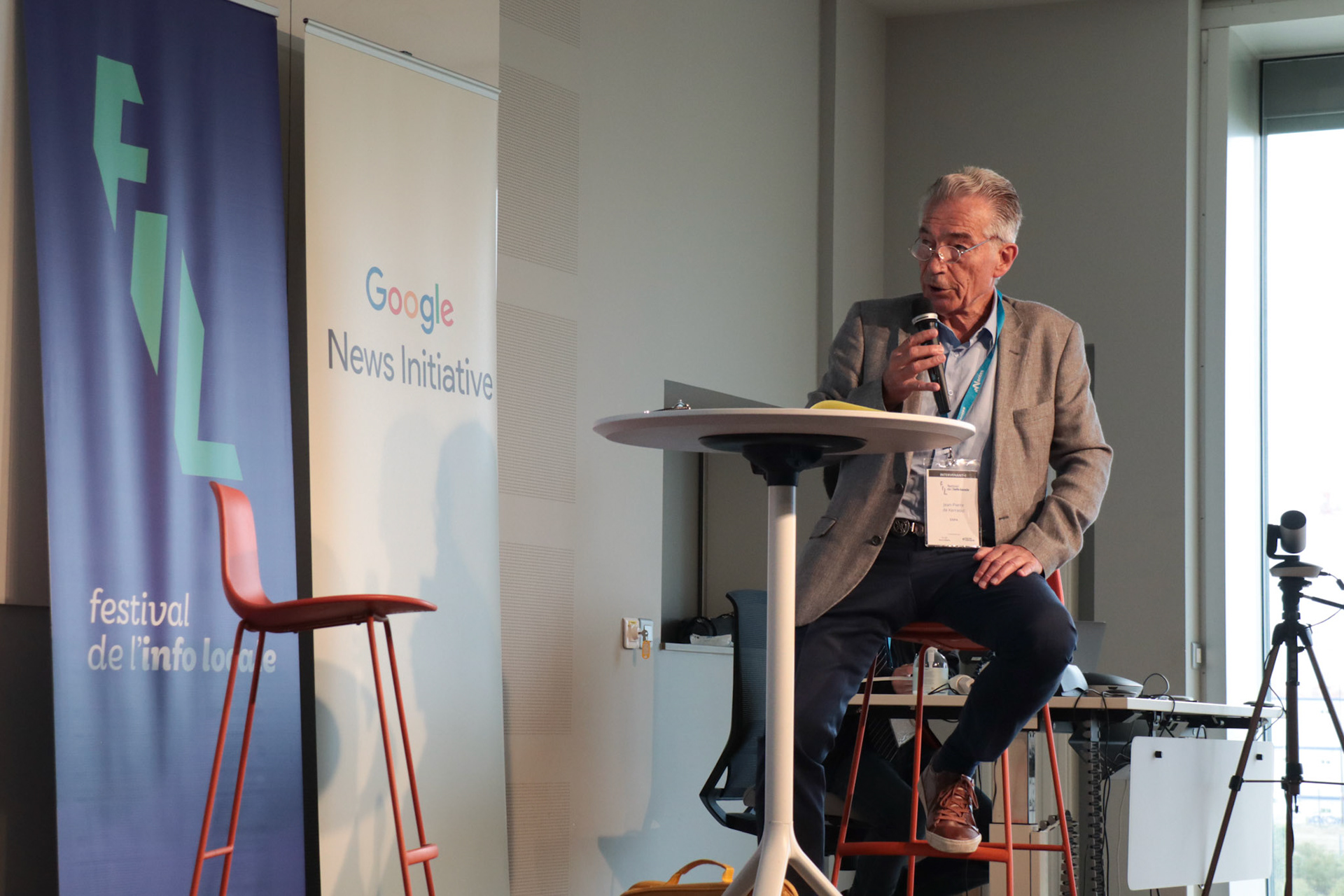 Jean-Pierre de Kerraoul, fondateur du groupe Sogemedia