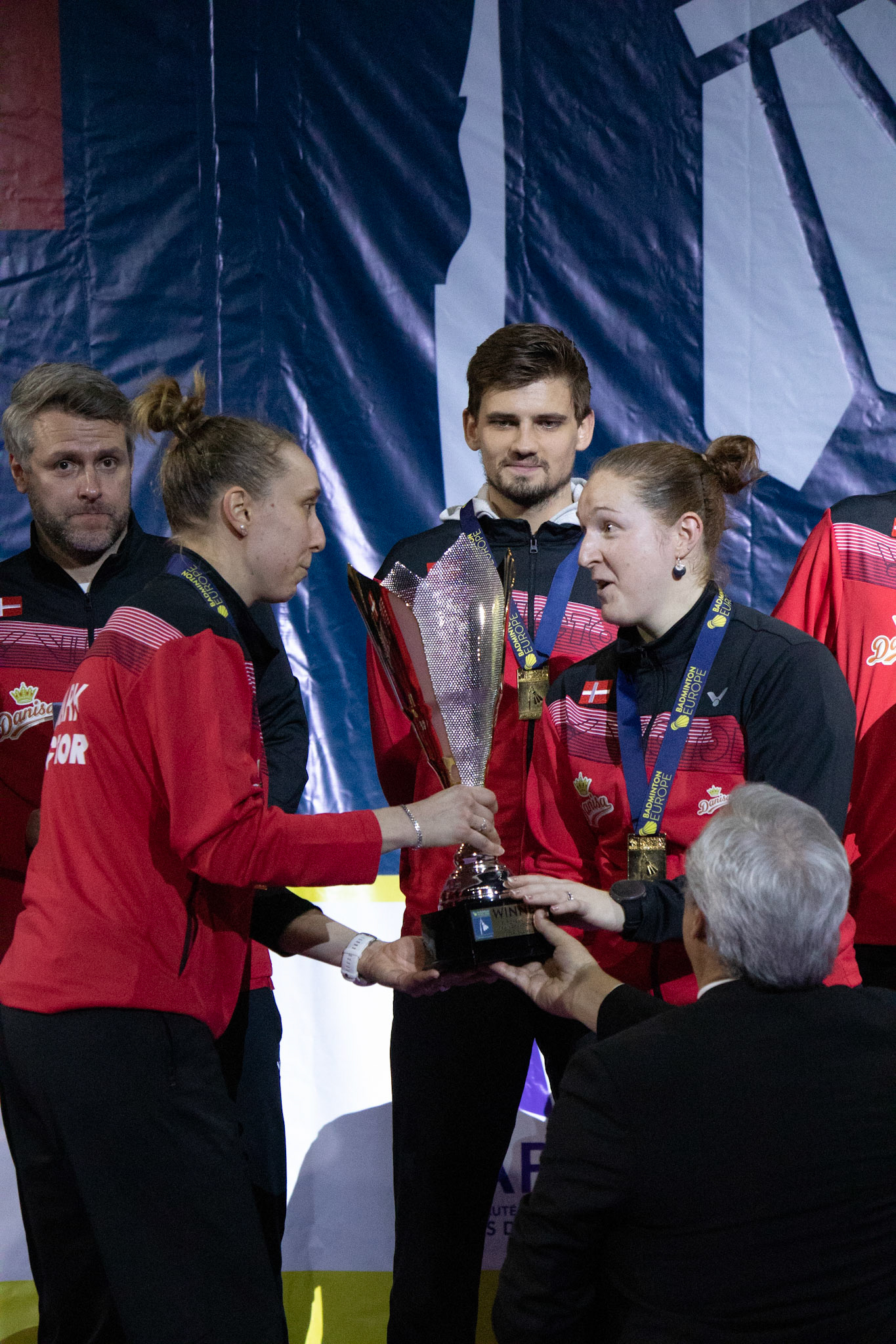 A quelques points près, le Danemark remporte ce championnat d'Europe par équipes mixtes