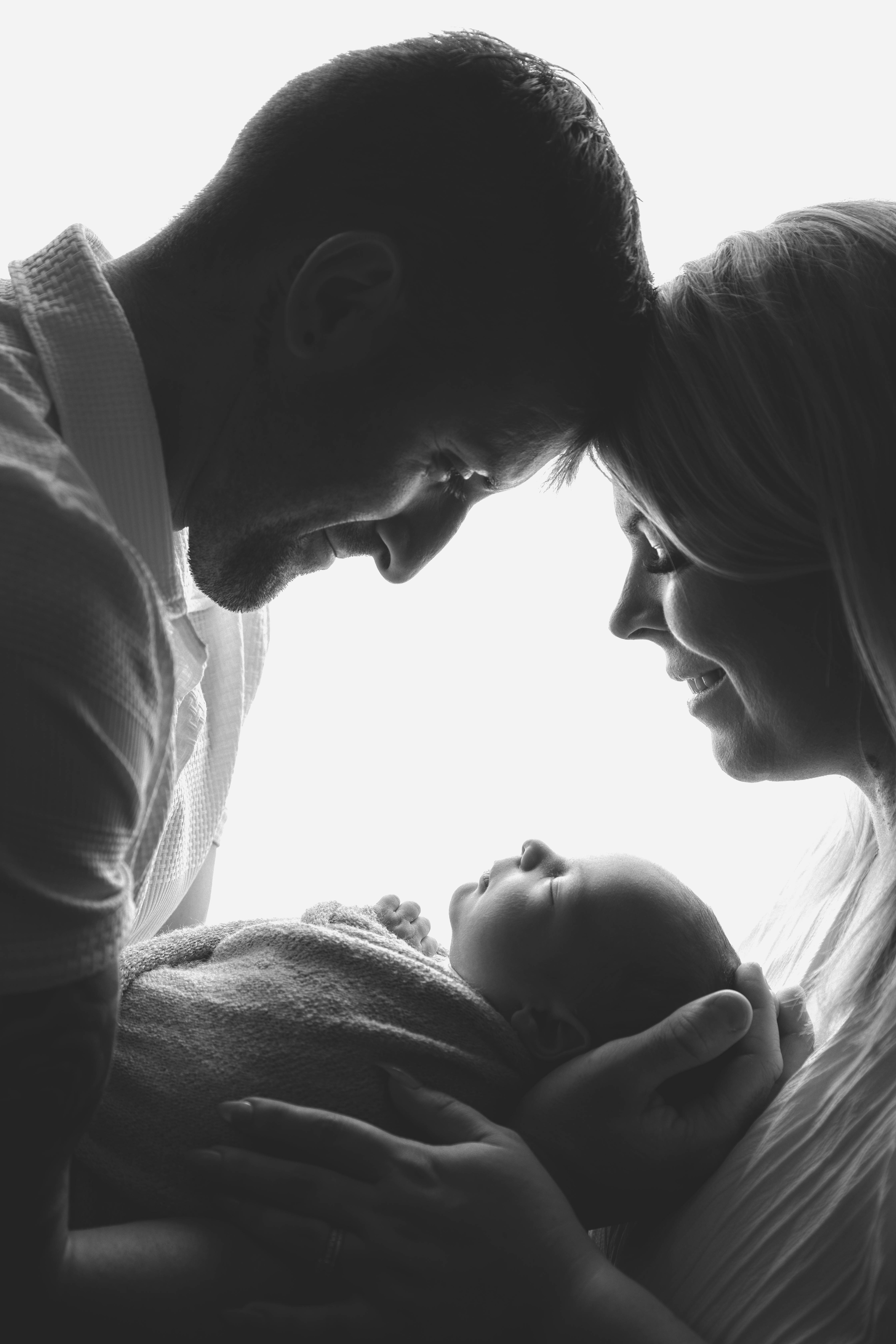 Newborn baby portrait session in Canberra captured by Olia Photography, specializing in professional maternity, newborn, and family photography.