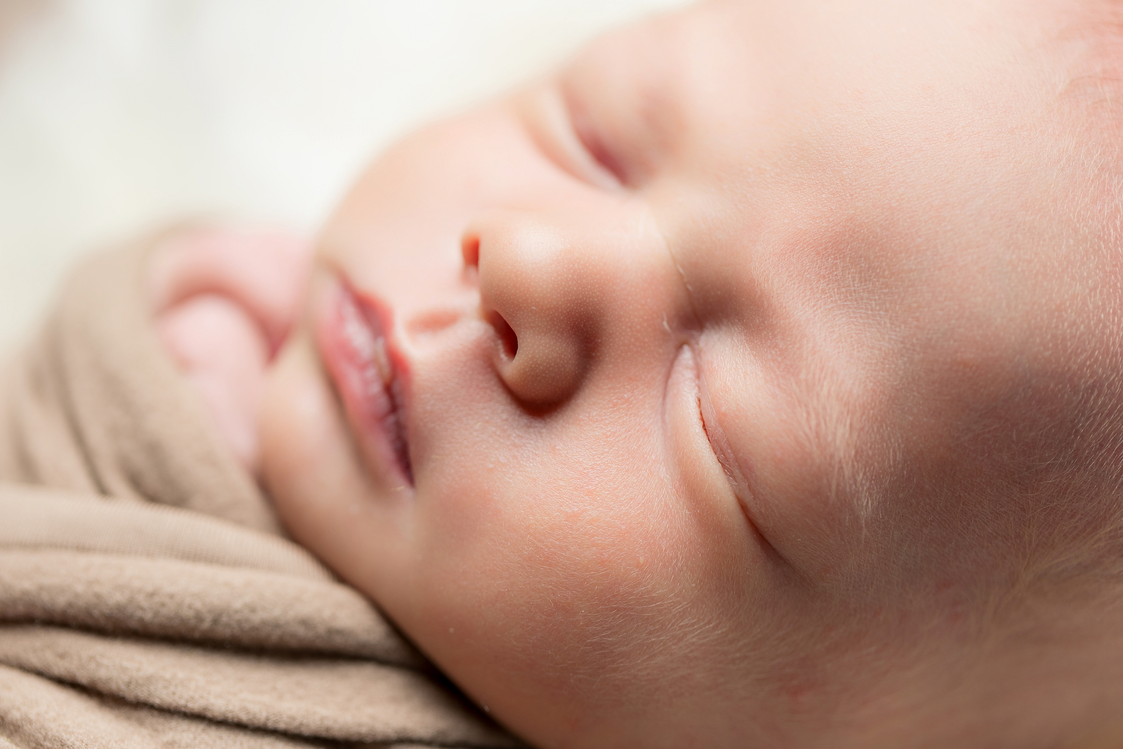 Newborn baby portrait session in Canberra by Olia Photography.