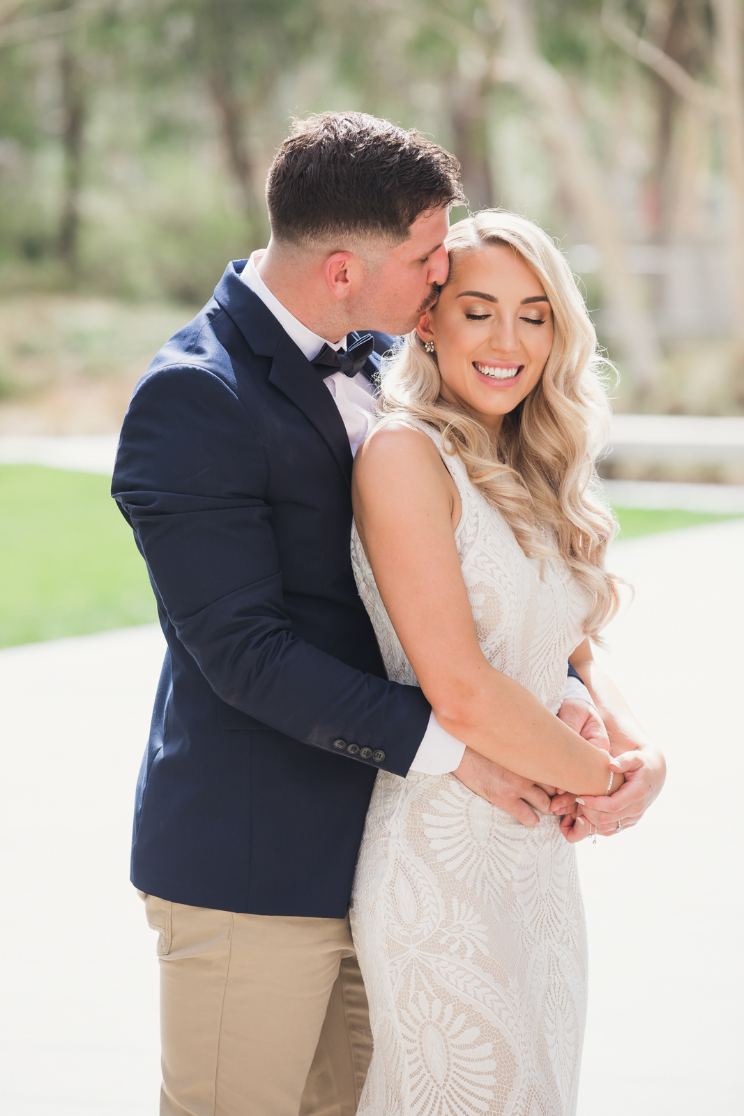 Wedding in Canberra, captured at the National Gallery of Australia (NGA) by Olia Photography.