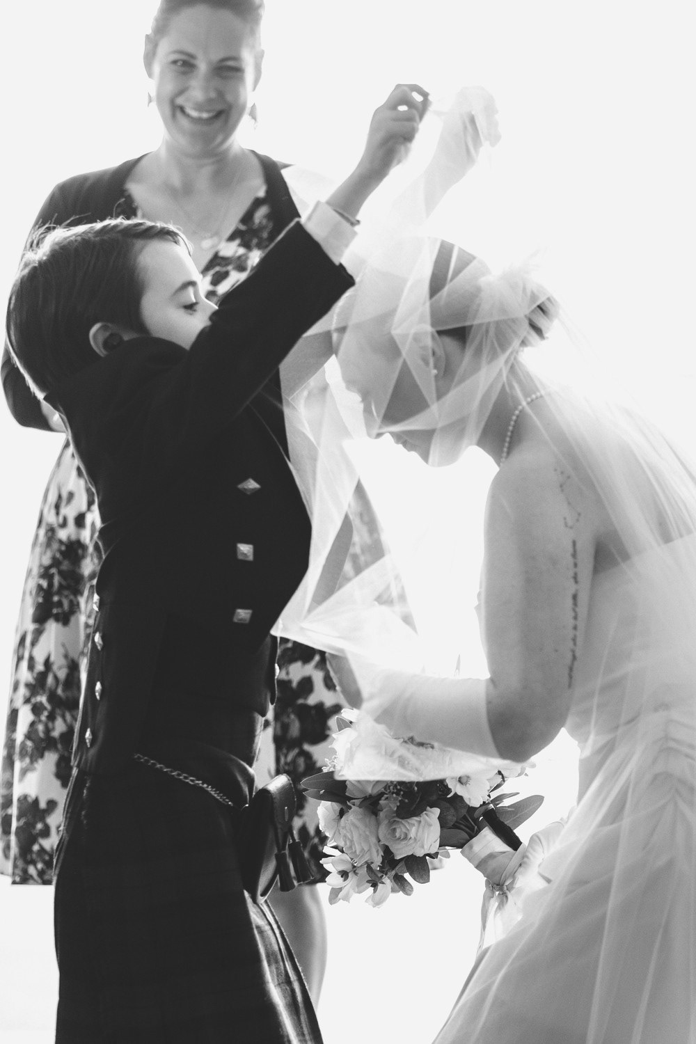 Wedding Ceremony at Margaret Whitlam Pavilion, National Arboretum Canberra. Captured by Olia Photography.