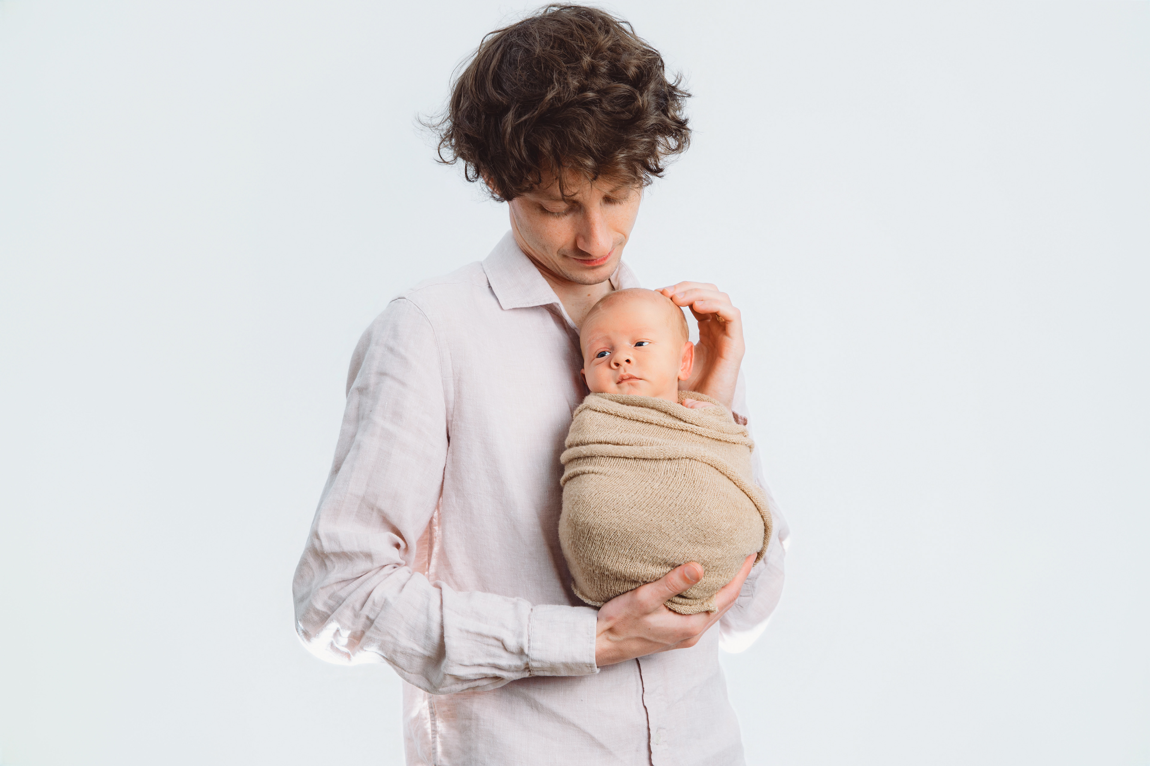 Newborn baby portrait session in Canberra captured by Olia Photography, specializing in professional maternity, newborn, and family photography.