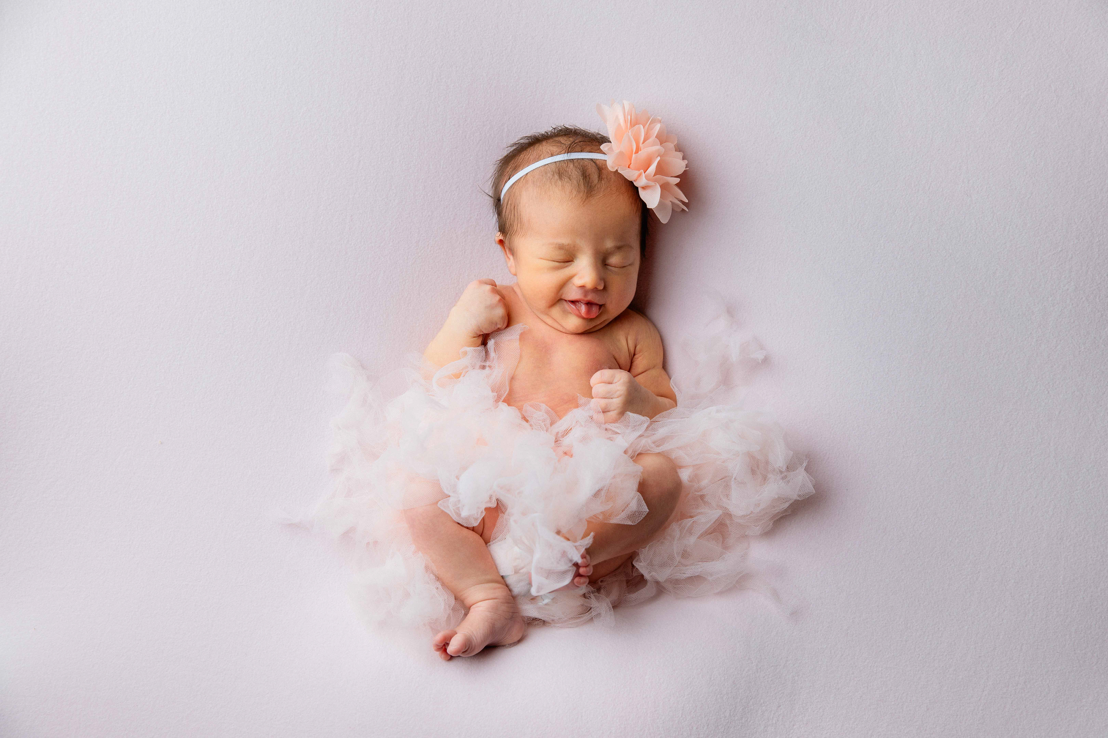 Newborn photo session in Canberra. Captured by Olia Photography.