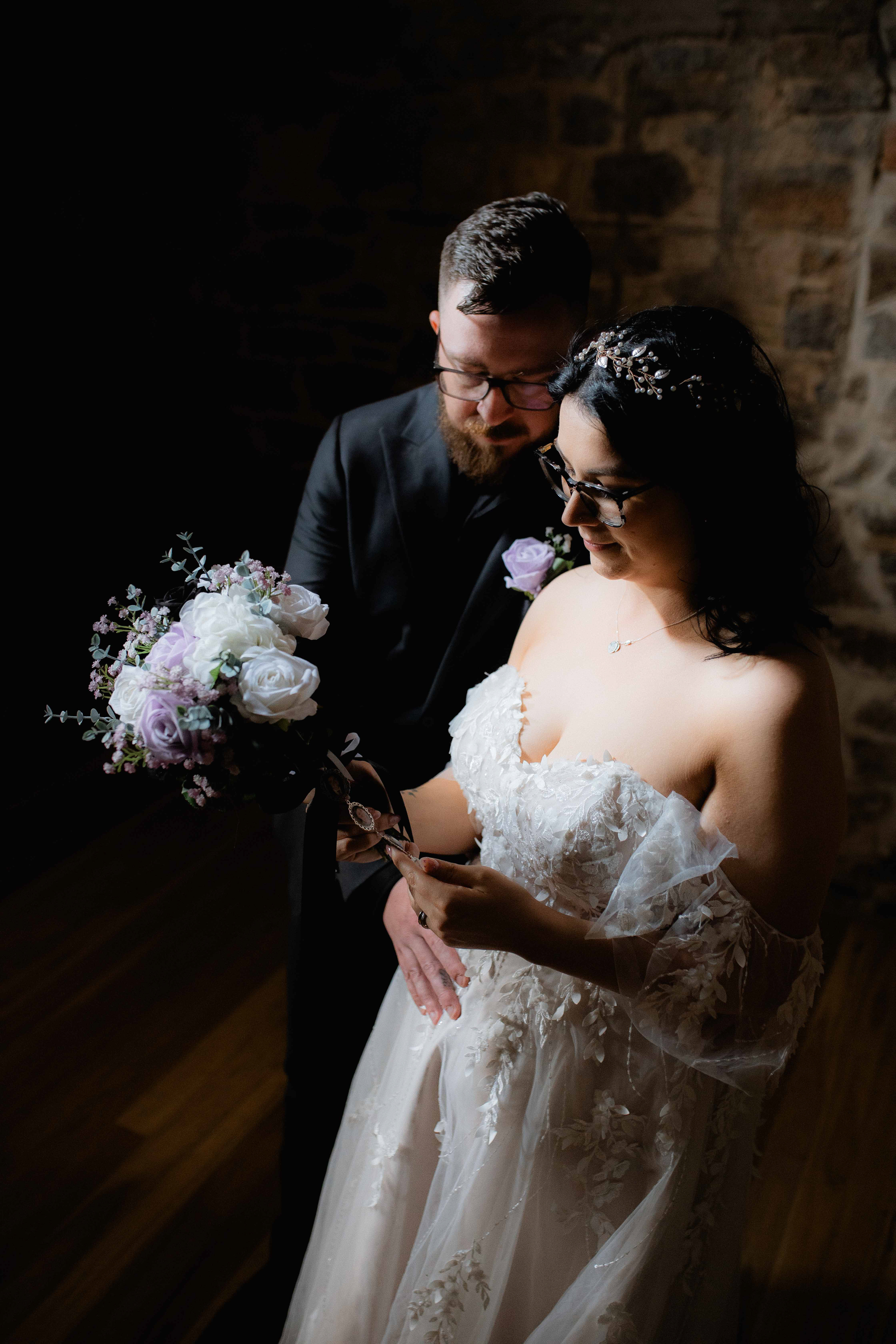 Wedding at the Old Coach Stables. Captured by Olia Photography.