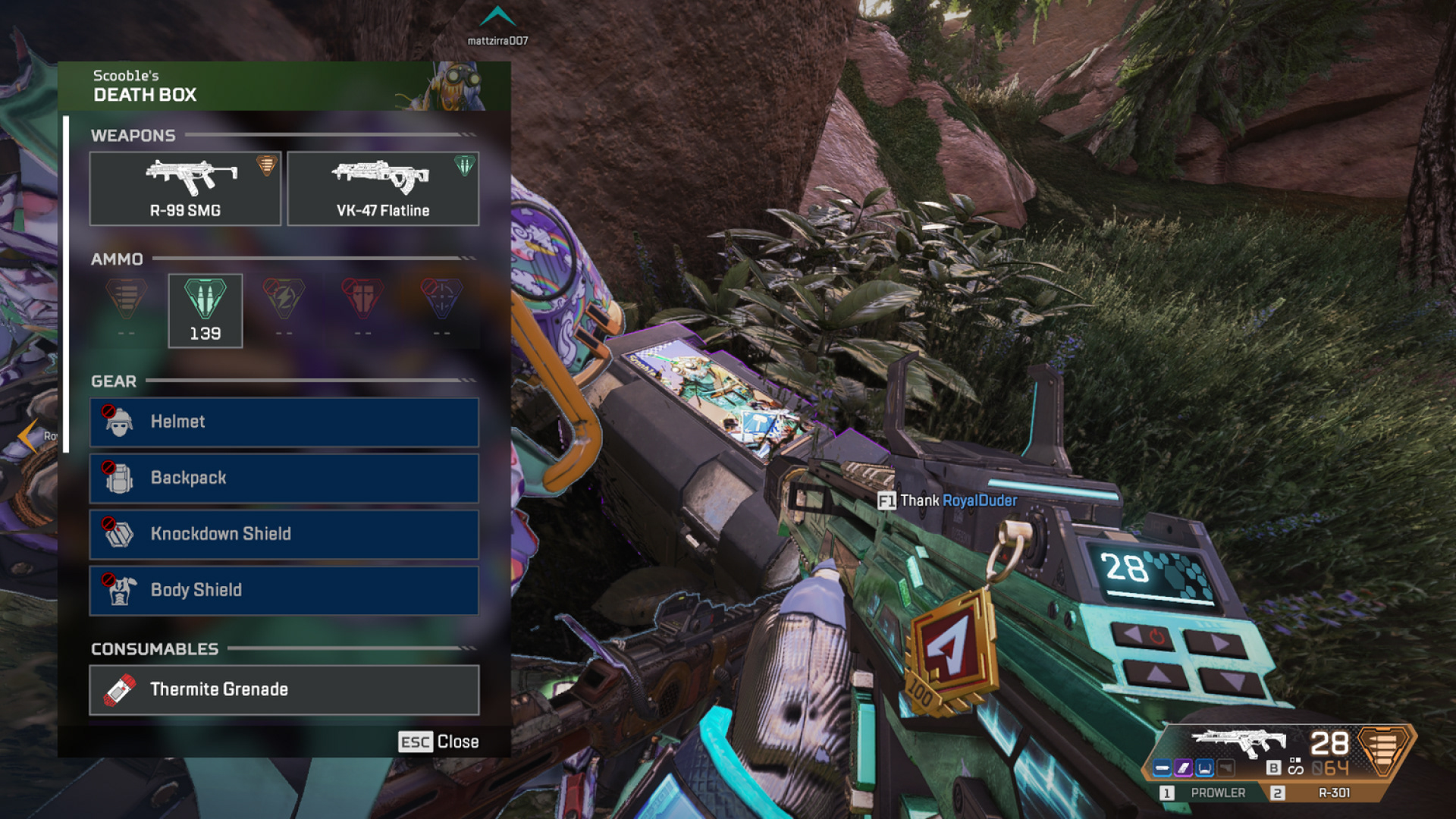 Deathbox List