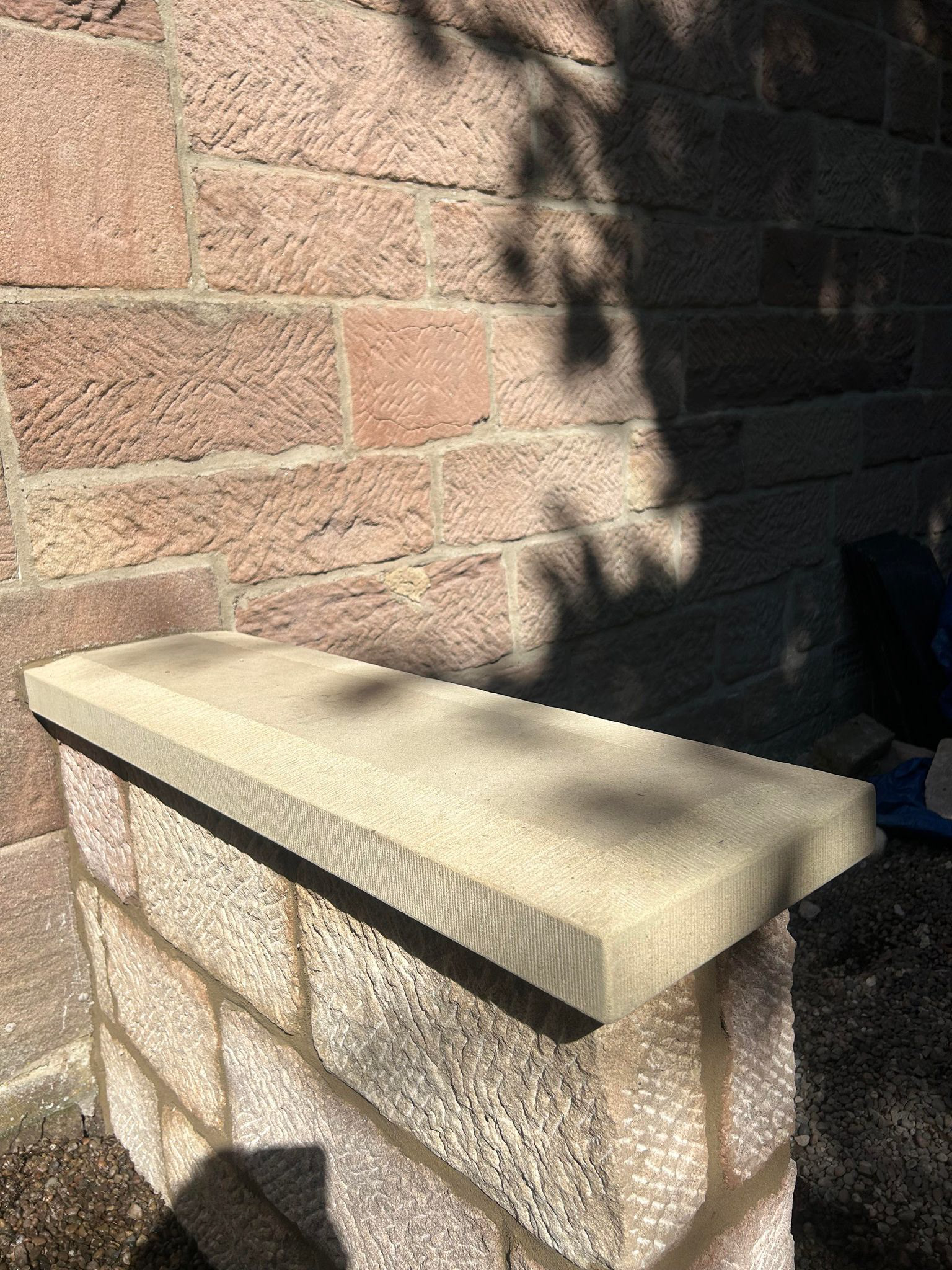 Gritstone coping