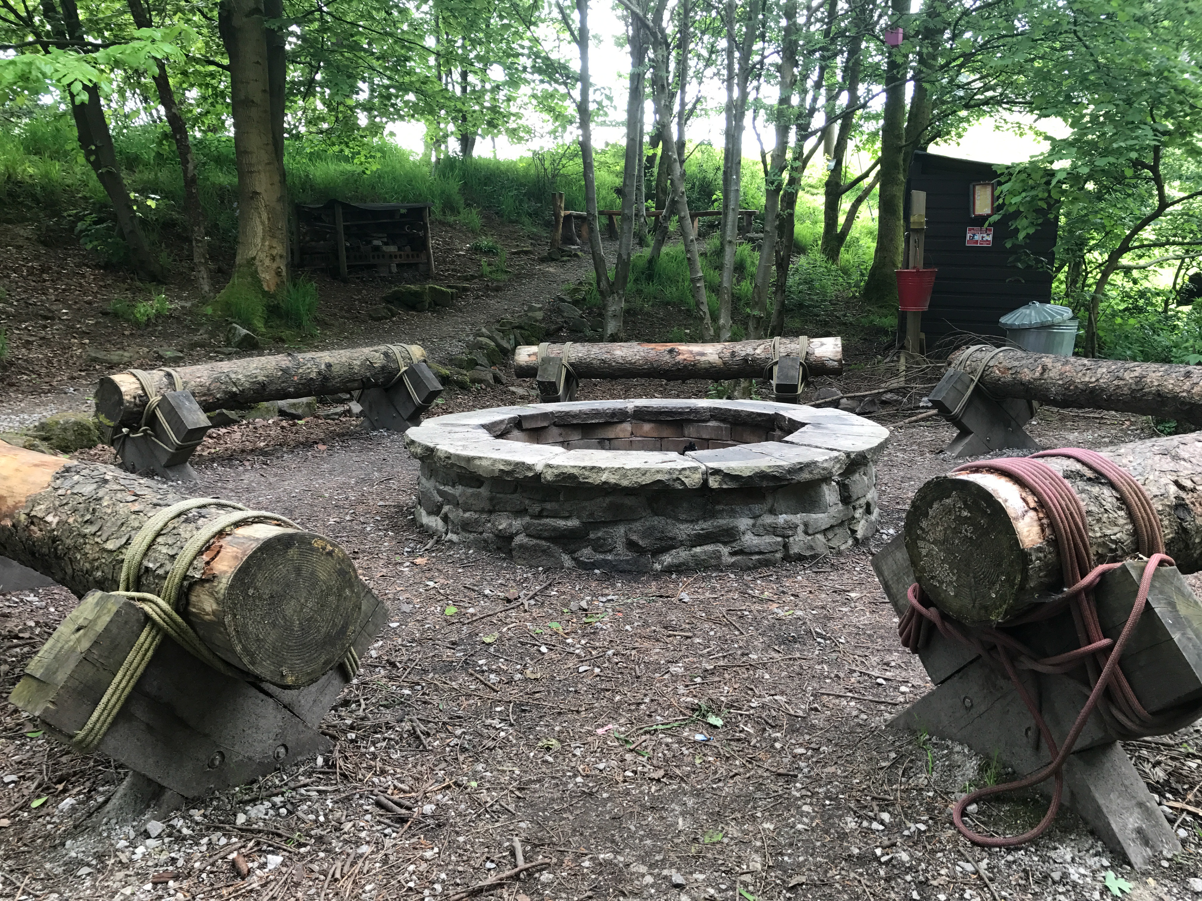 Rustic firepit - Peak District