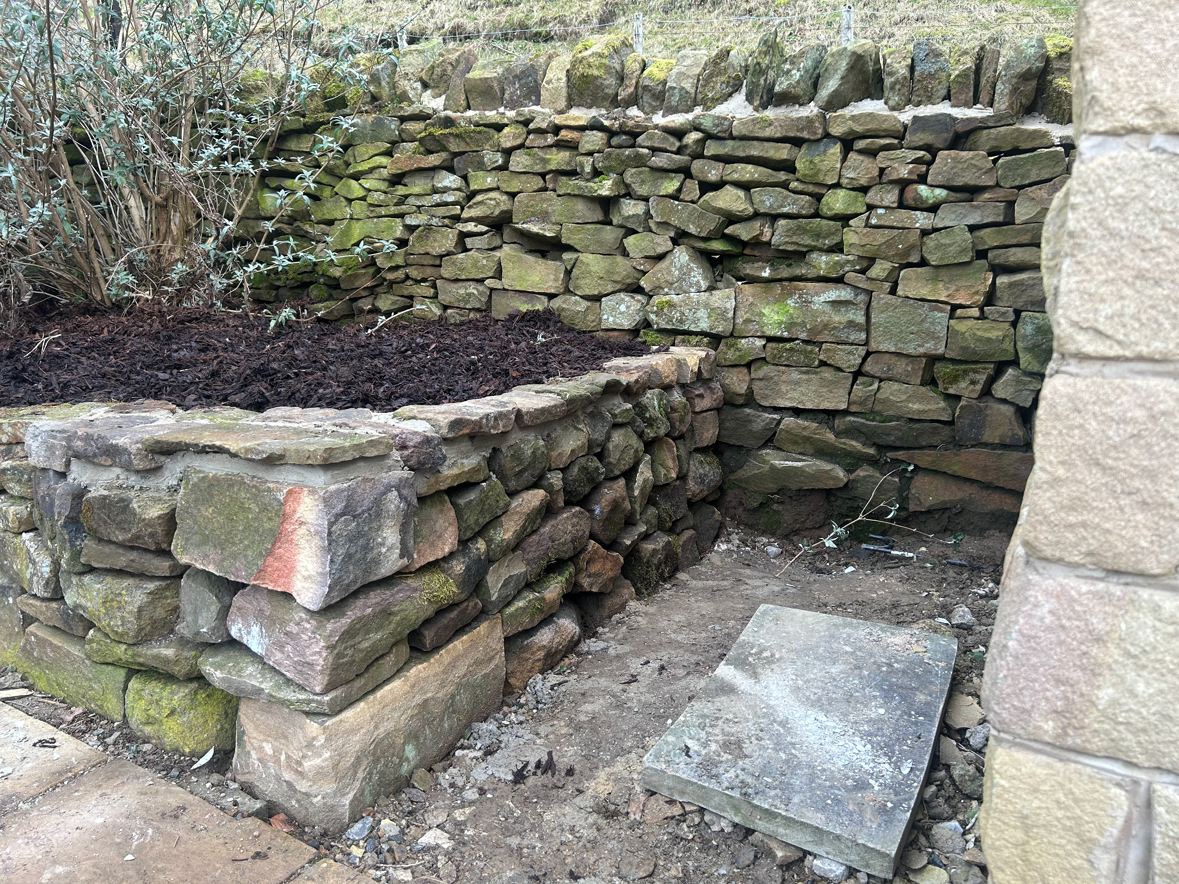 Small raised bed repair